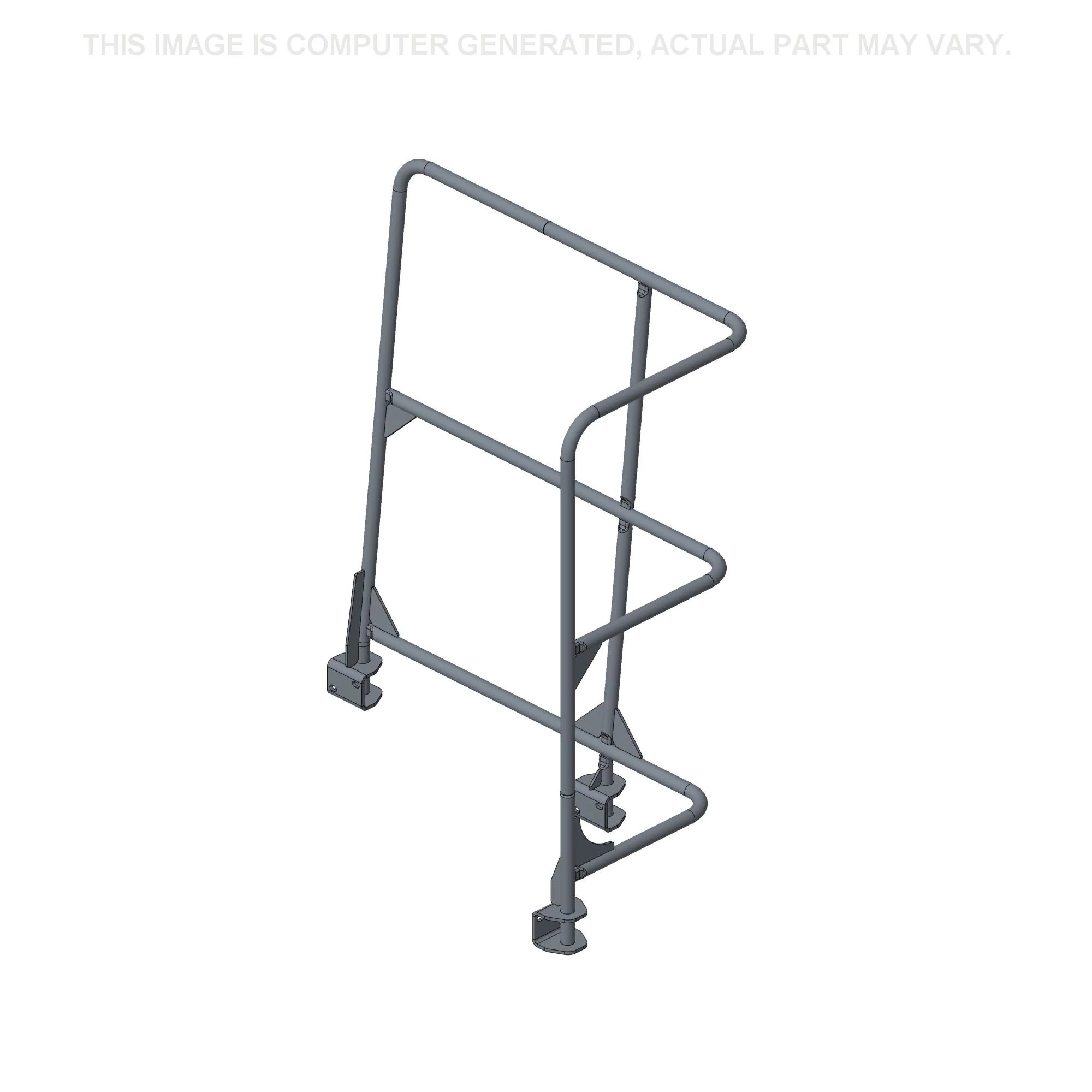 Conjunto de corrimão da plataforma - 825 mm C x 1026 mm A x 435 mm L | CASEIH | BR | PT