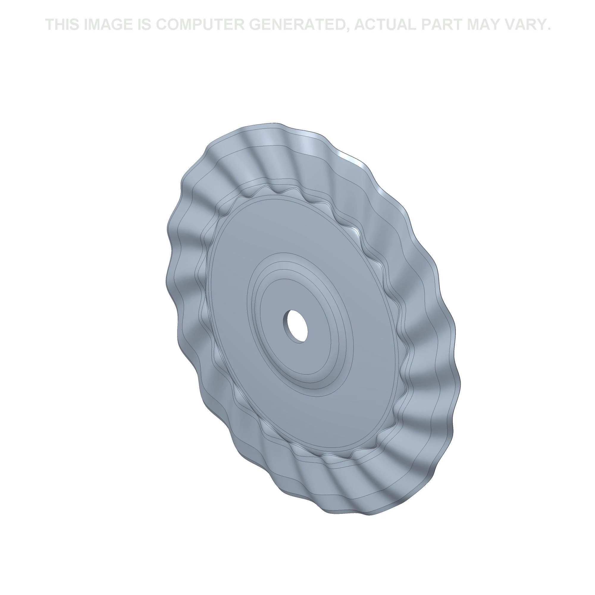 Earth Metal® VT Wave Disk - Crimp Center - Right Front/Left Rear - 18