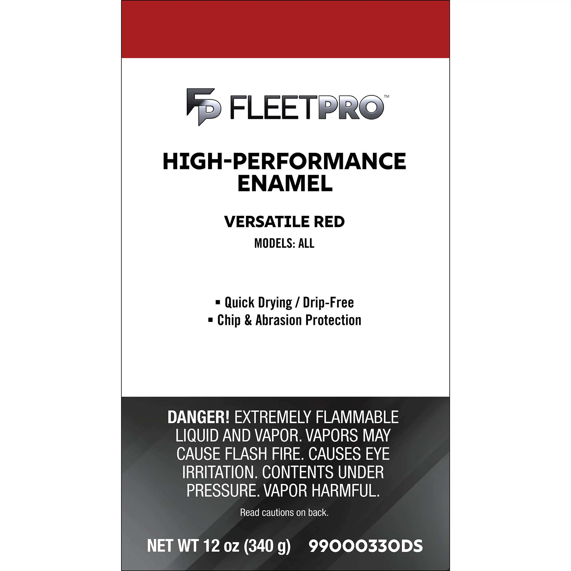 Red Enamel Paint - 12 oz/340 g Spray Can | CASECE | CA | EN