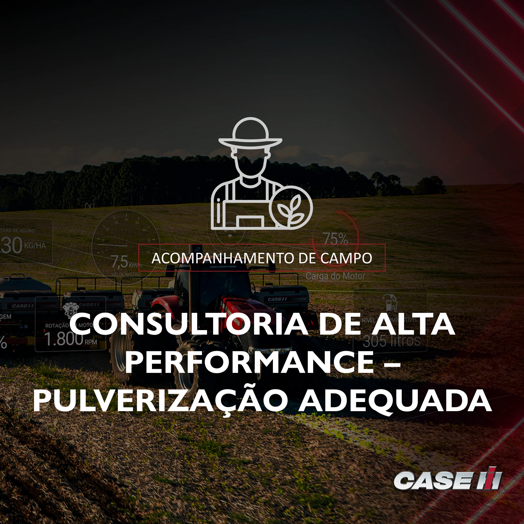 Consultoria de Alta Performance - Acompanhamento Pulverização Adequada