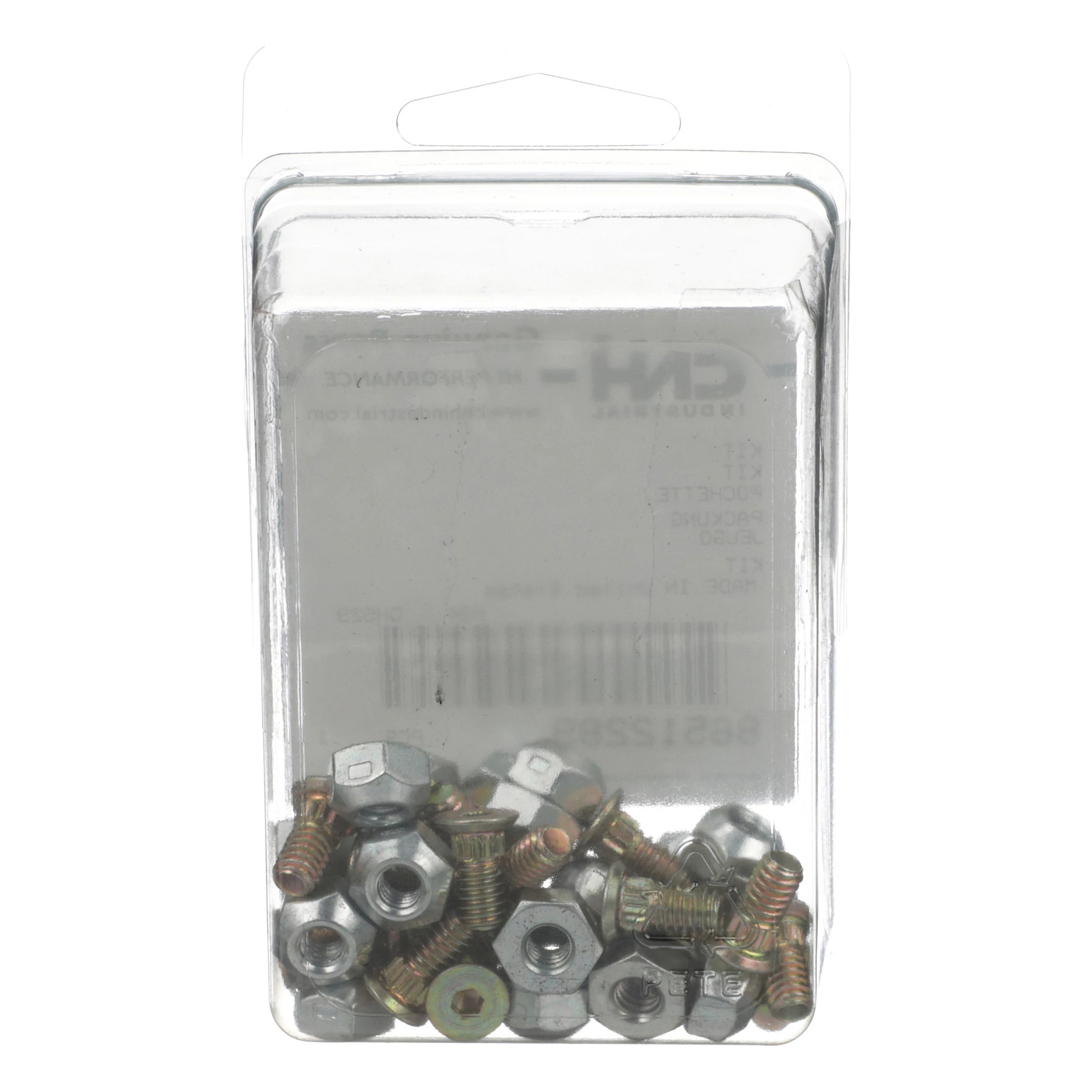 Kit de parafusos e porcas de 1/2"