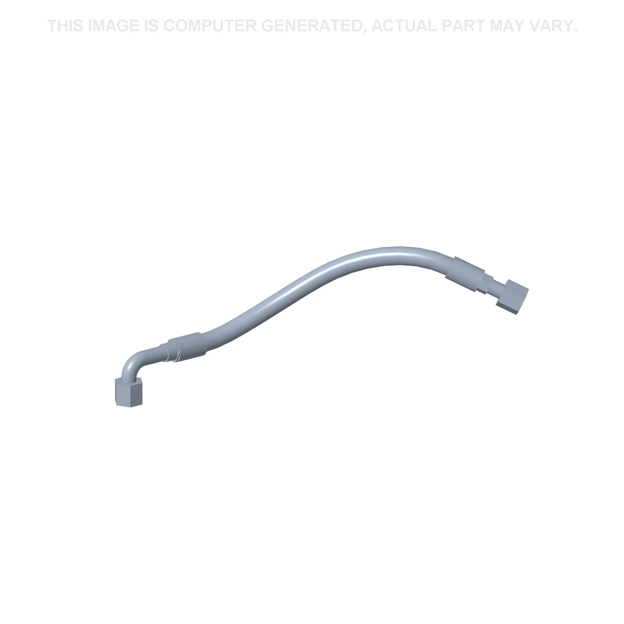 Load Check Valve Tube to Backhoe Valve - 10 mm ID x 410 mm L | CASECE | CA | EN