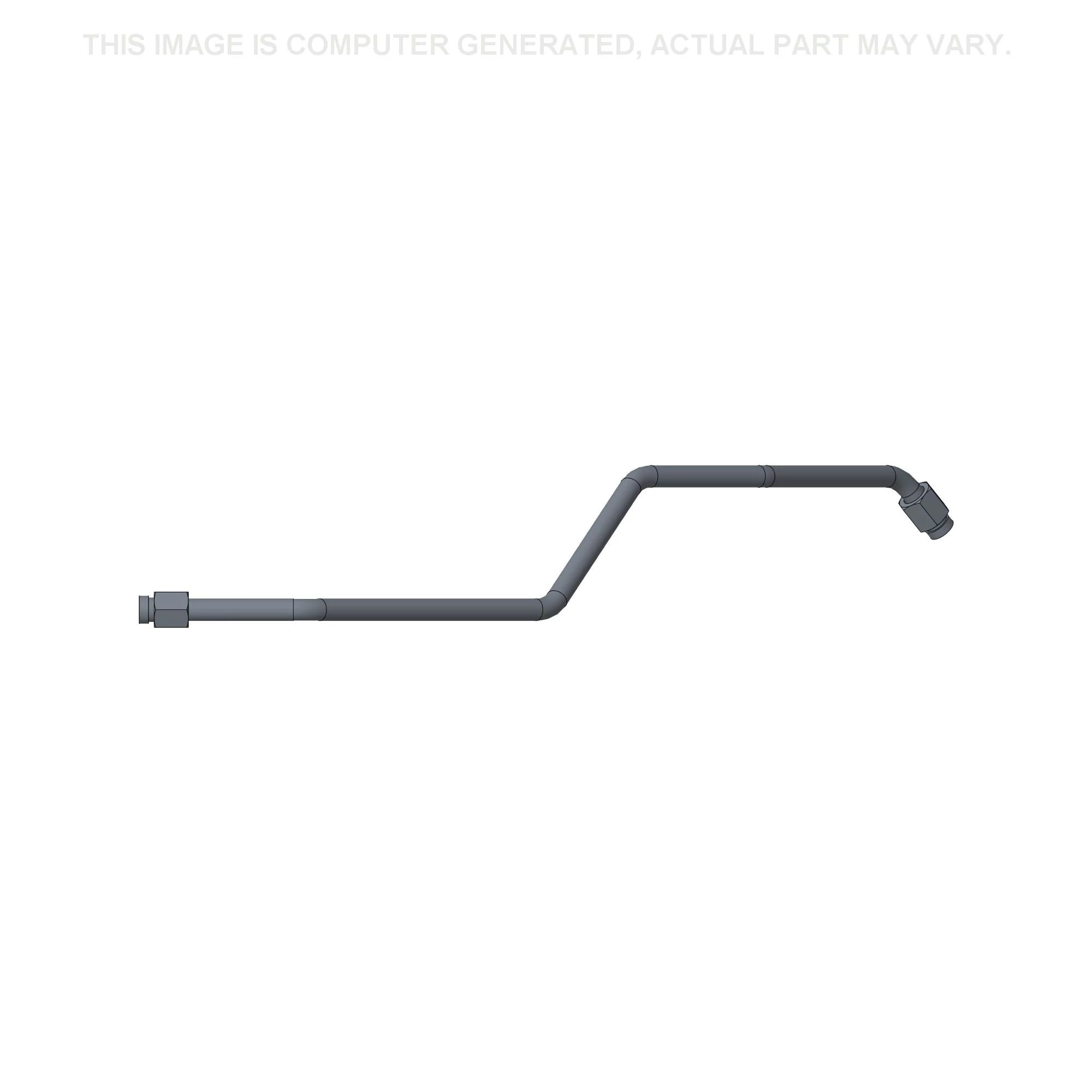 High-Flow Hydraulic Auxiliary Tube - 12.6 mm ID x 15.9 mm OD