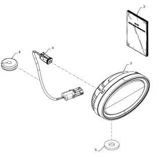 Ensemble de lampes à DEL pour garde-boue arrière | CASEIH | CA | FR