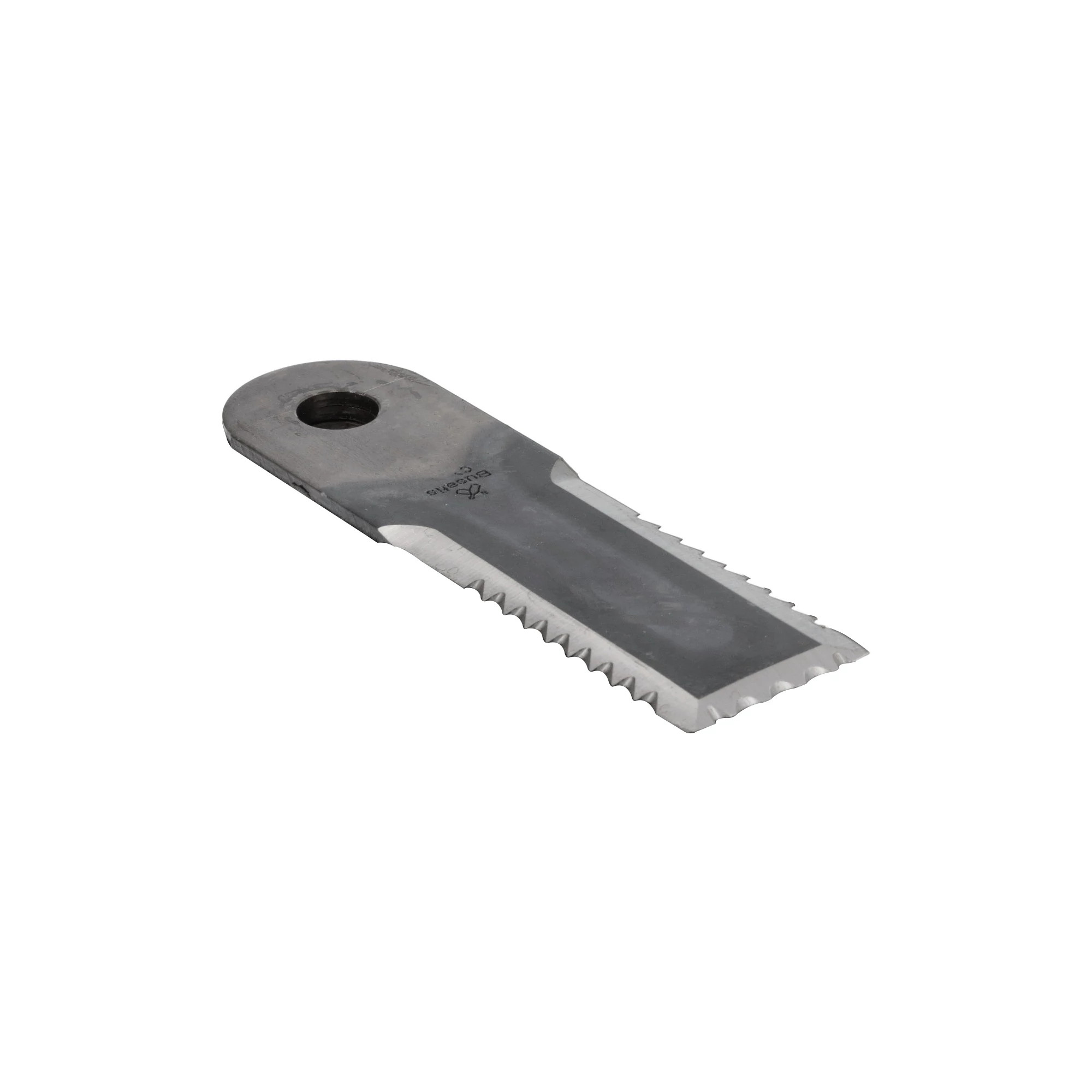 Straw Chopper Knife - Serrated - 3 Sides - 173 mm L x 50 mm W x 4 mm Thk | NEWHOLLANDCE | US | EN