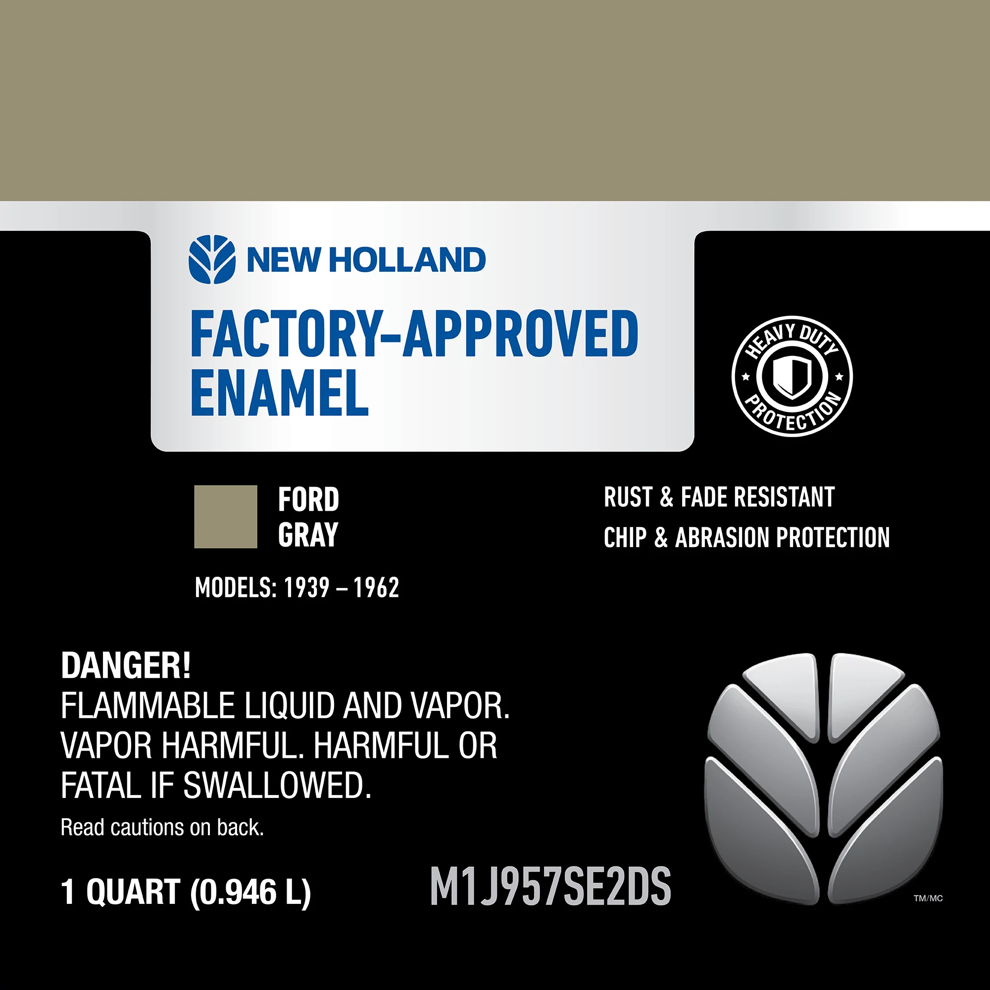 Peinture émail grise - Bouteille d'1 pte/946ml | CASECE | CA | FR