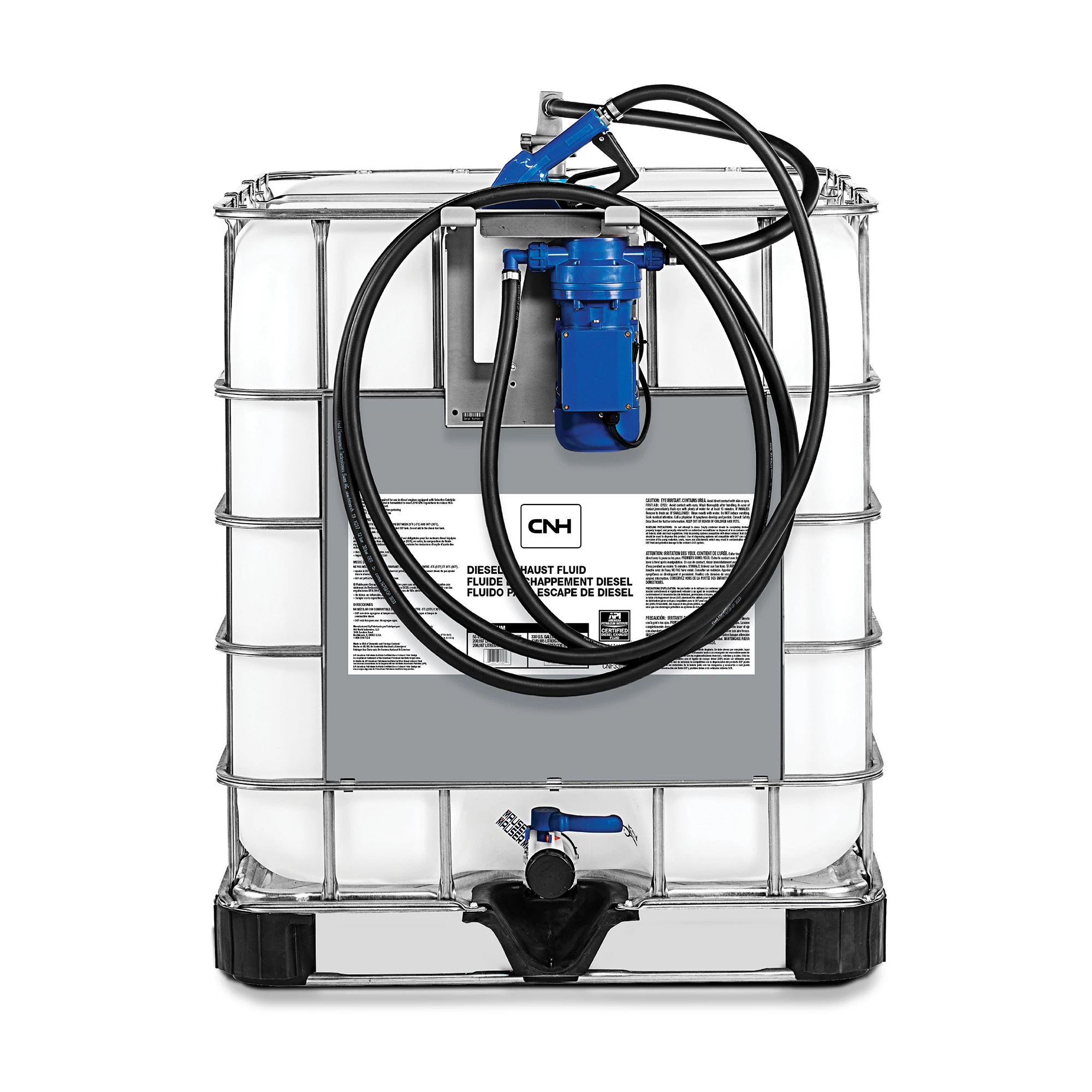 120-Volt Tote Pump System with Stainless Steel Nozzle | CASEIH | CA | EN