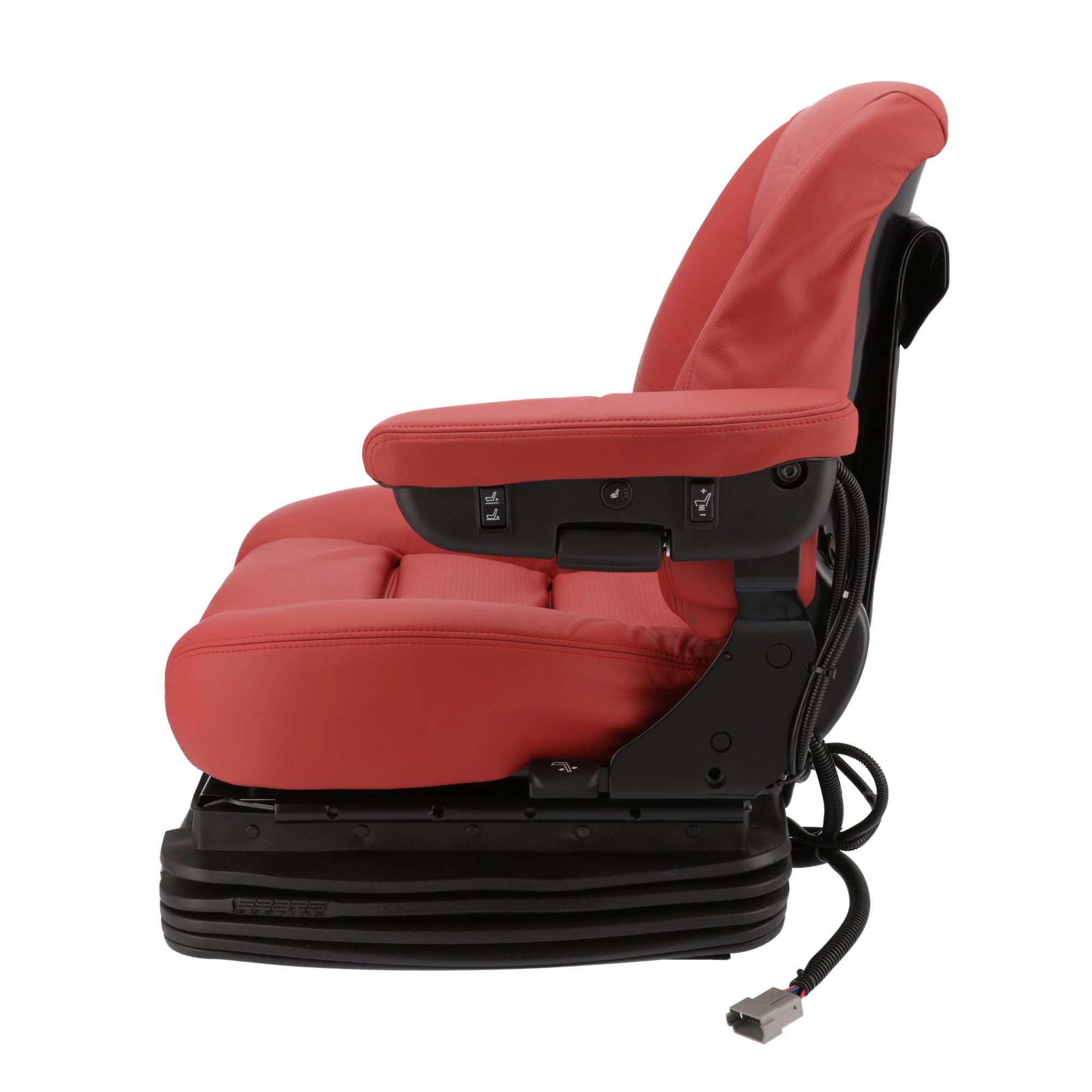 84162212 | Operator Seat - Air Suspension - Heated - Red Leather