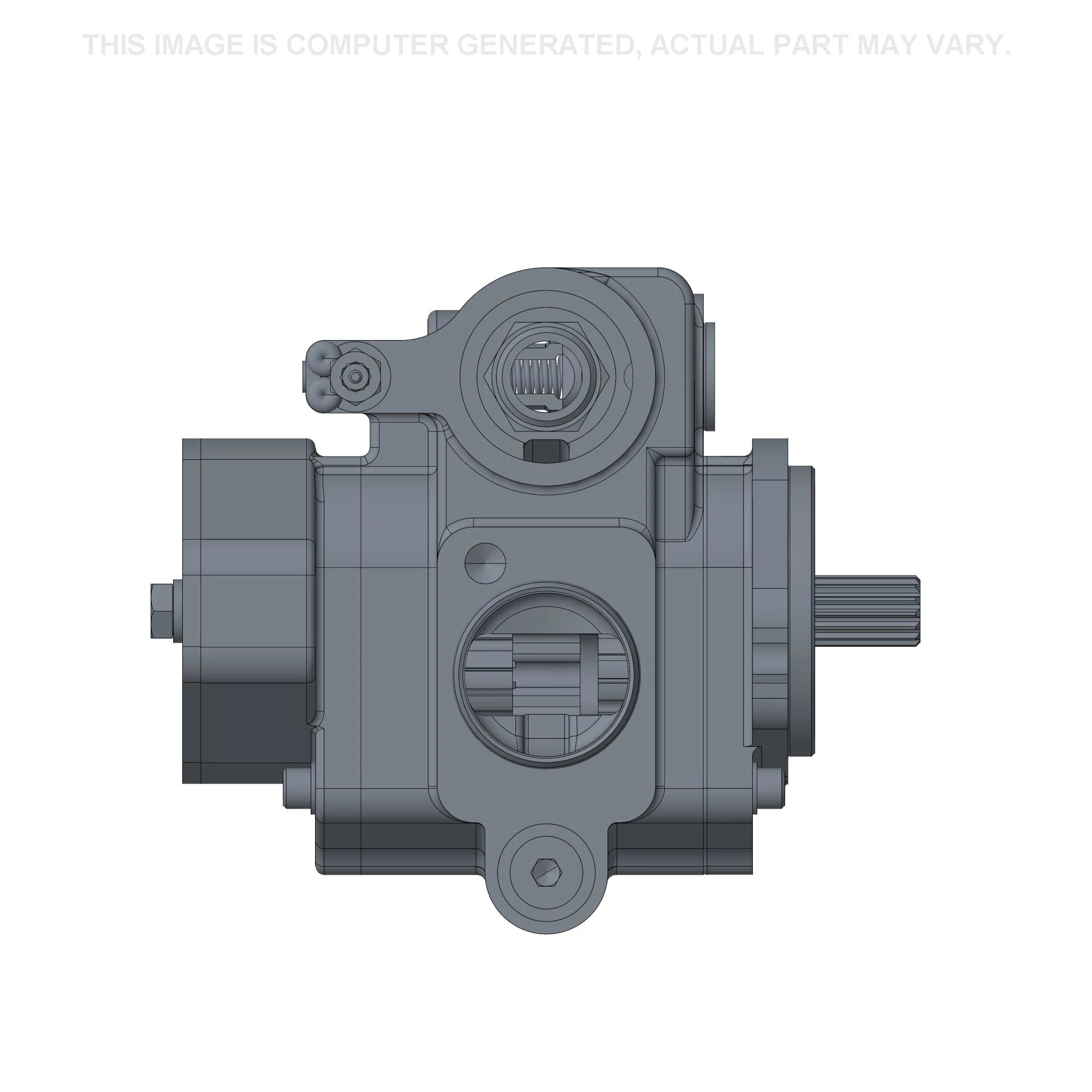 Bomba de engrenagens hidráulica dupla