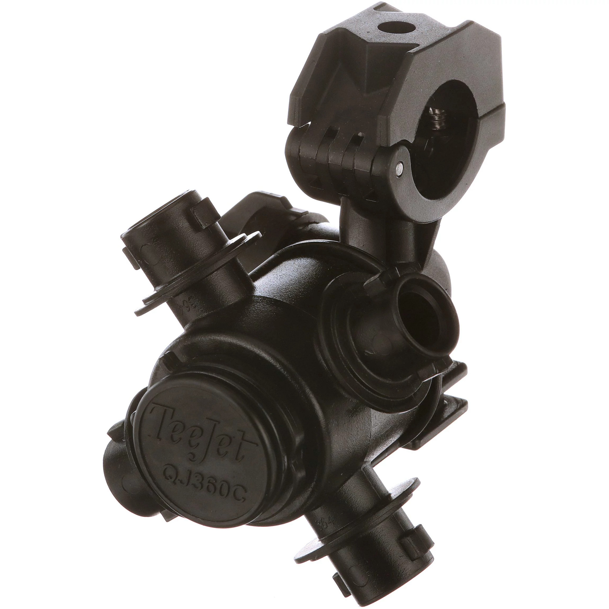 Quick TeeJet® QJ364C Nozzle Body for Wet Boom - 4 Outlets - 3/4