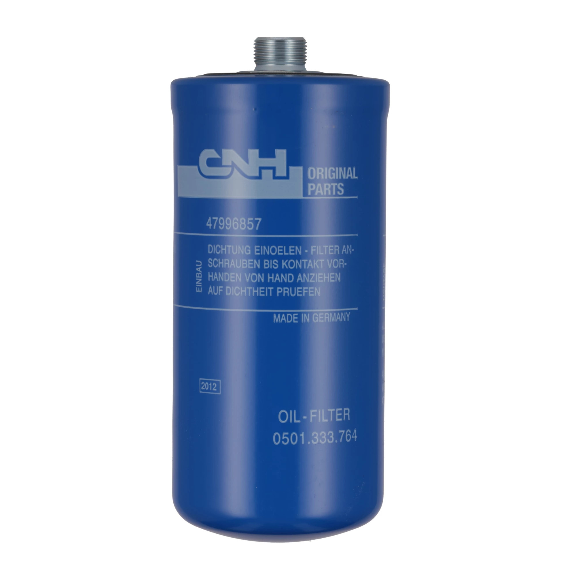 ミルク 47996857 | Hydraulic Oil Filter - 98 mm OD x 208 mm L | Case