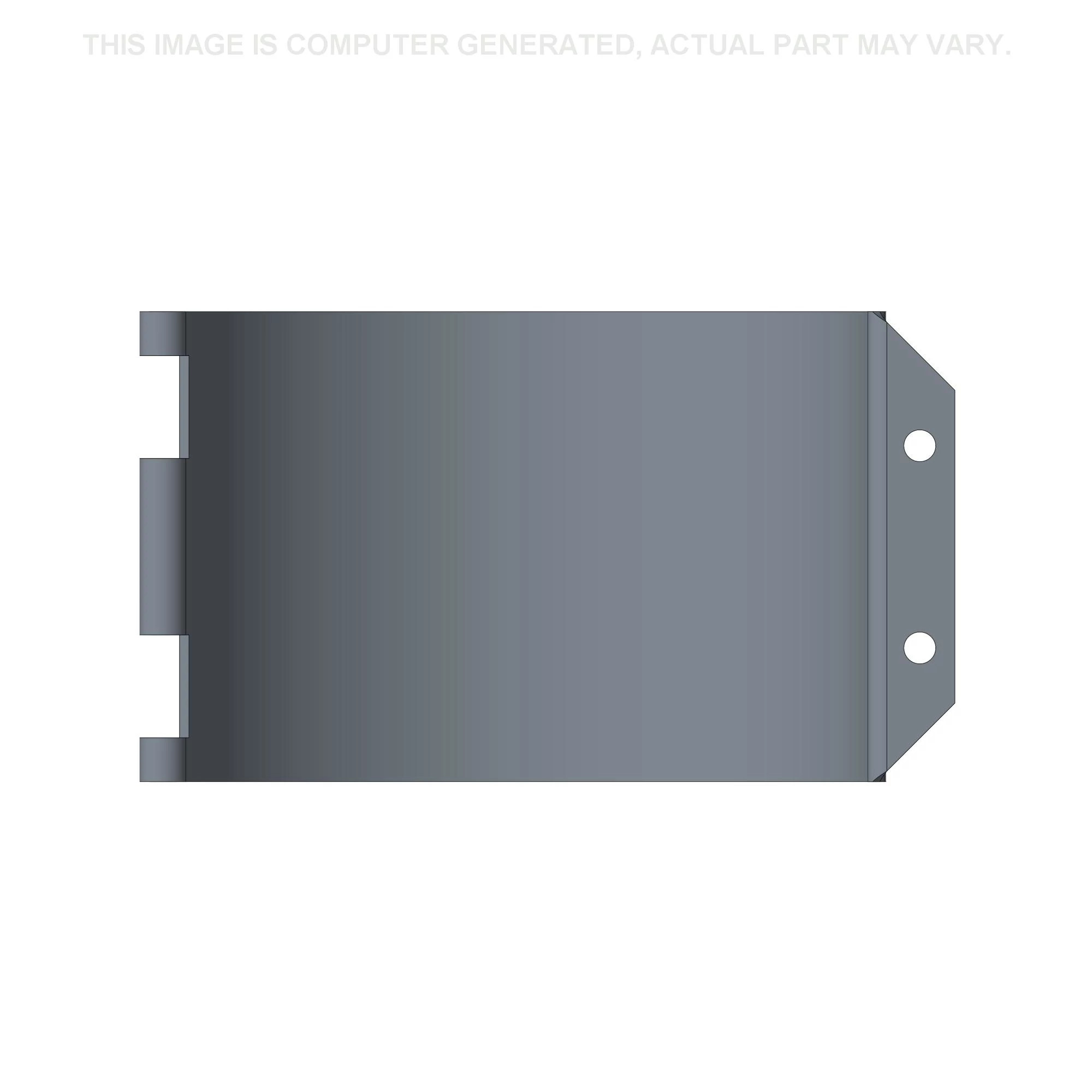 Painel de acesso do protetor do elevador de resíduos - 237 mm C x 147 mm L