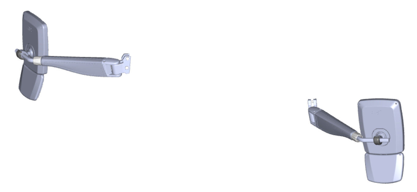 Rear Mirrors Kit - Wide - 2 Mirrors | NEWHOLLANDCE | GB | EN