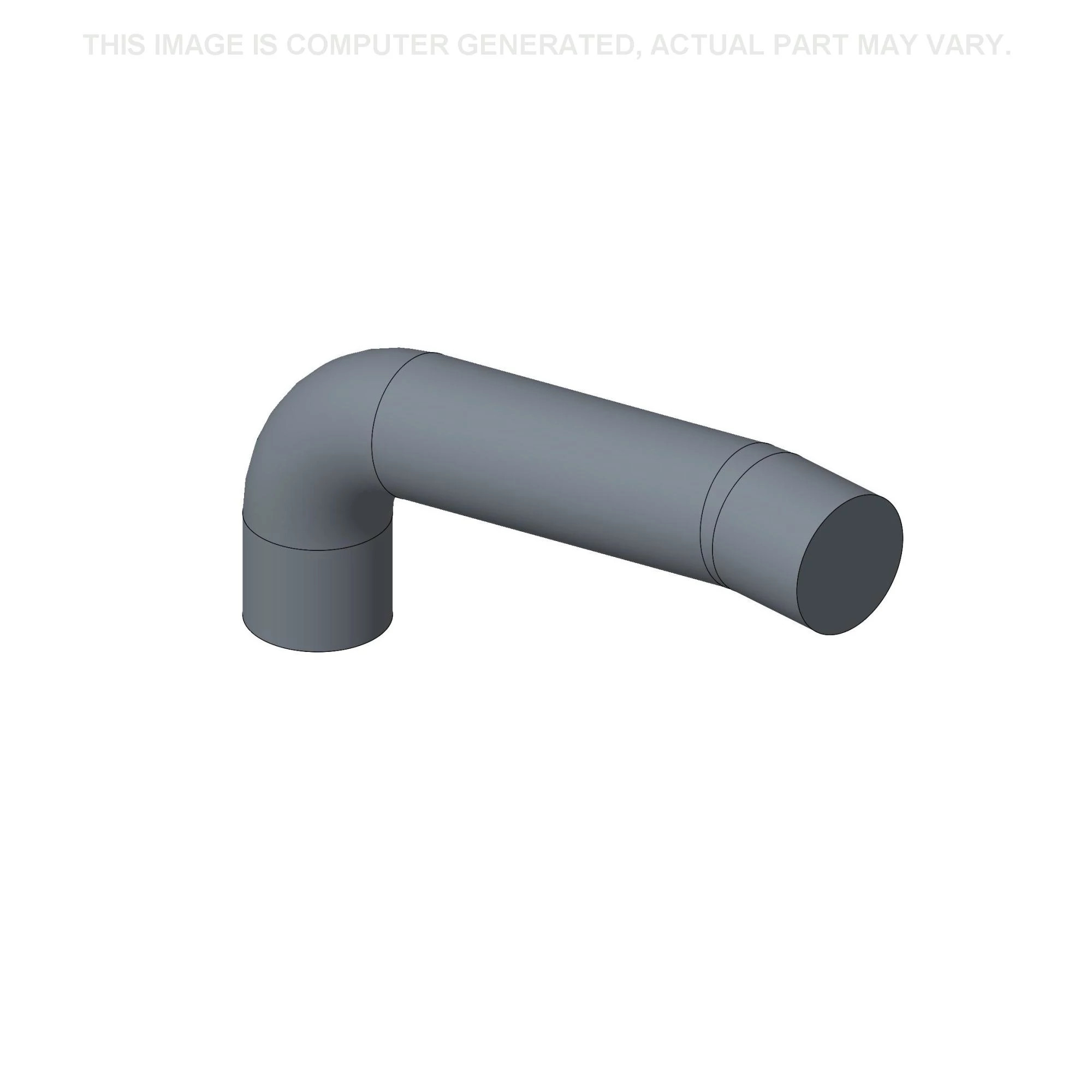 Air Intake Tube - 2 mm OD x 299.8 mm L | CASECE | BR | PT