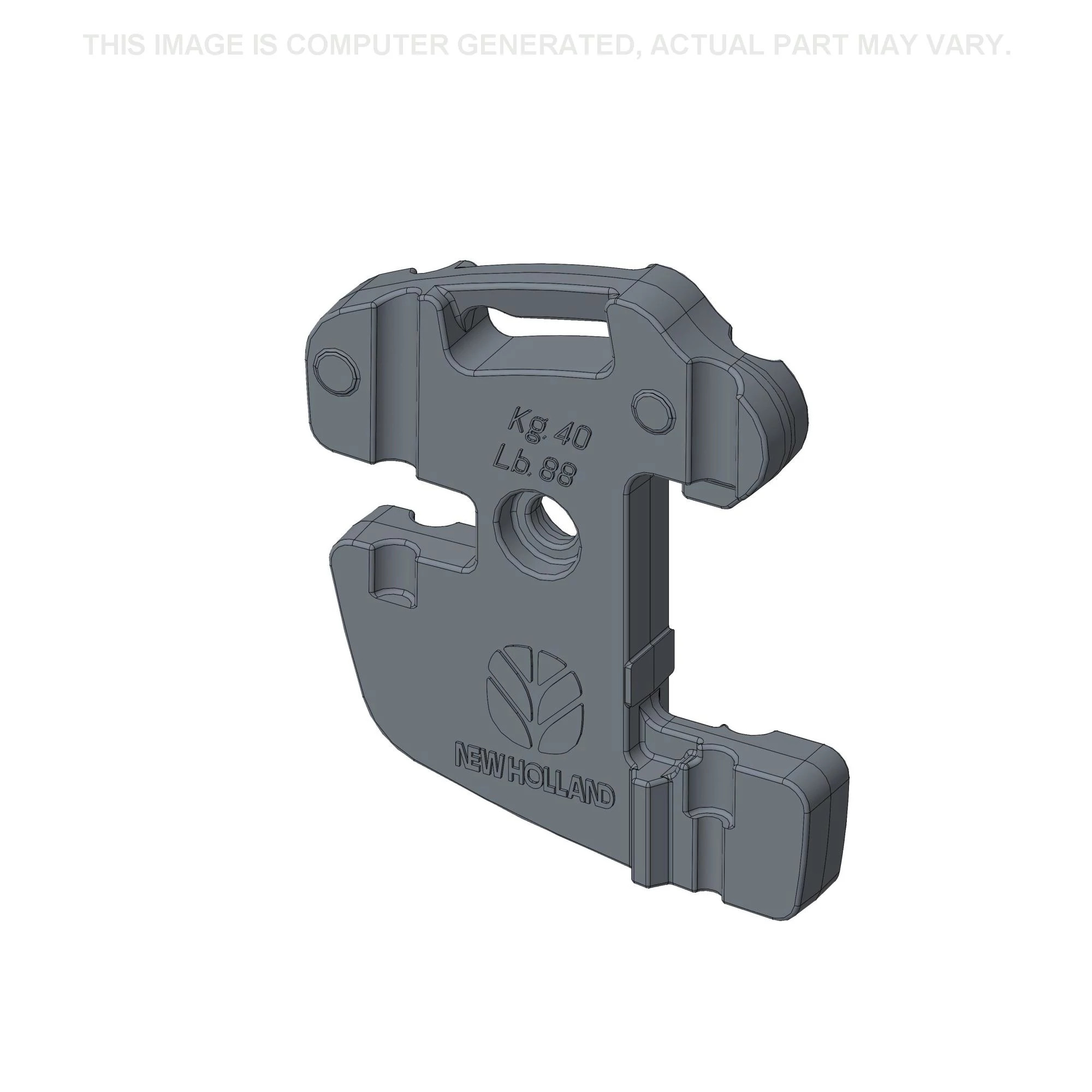 Iron Weight - Gray - 40 kg | CASECE | CA | FR