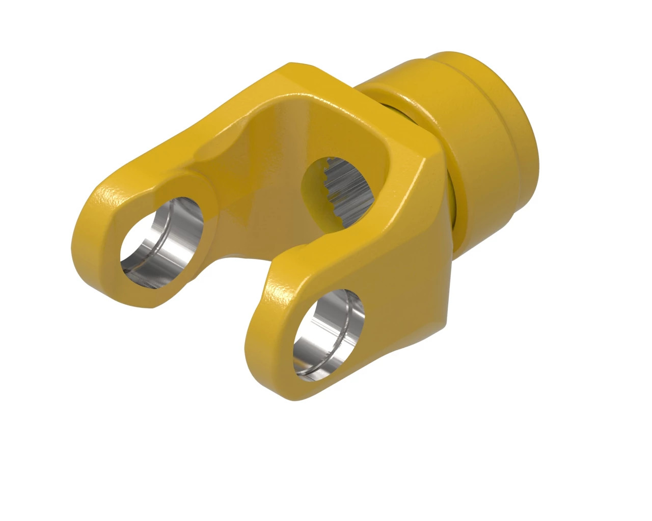 AW26 Series Yoke - 1 3/4-20 Spline Bore - Safety Slide Lock Connection | CASECE | CA | EN
