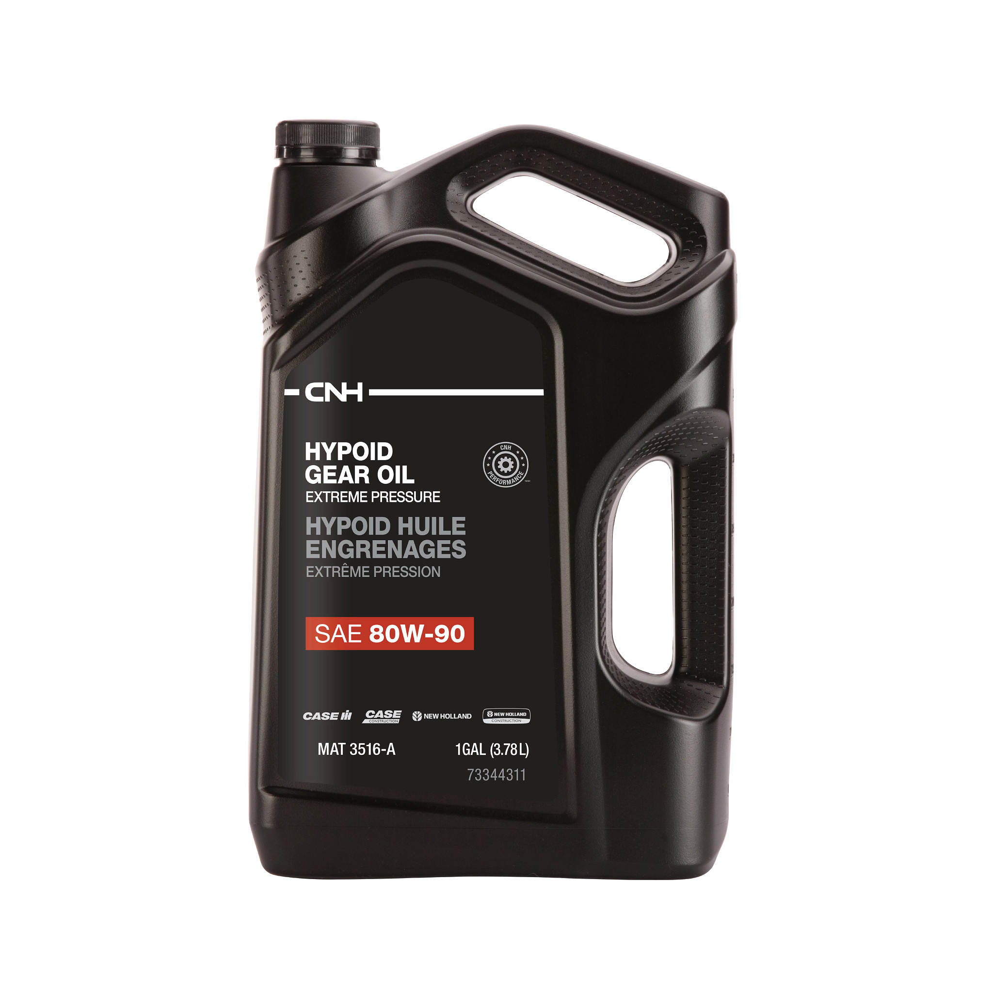 Hypoid Premium Gear Oil - 80W-90 - MAT 3516-A - 1 Gal./3.78 L | NEWHOLLANDAG | CA | EN