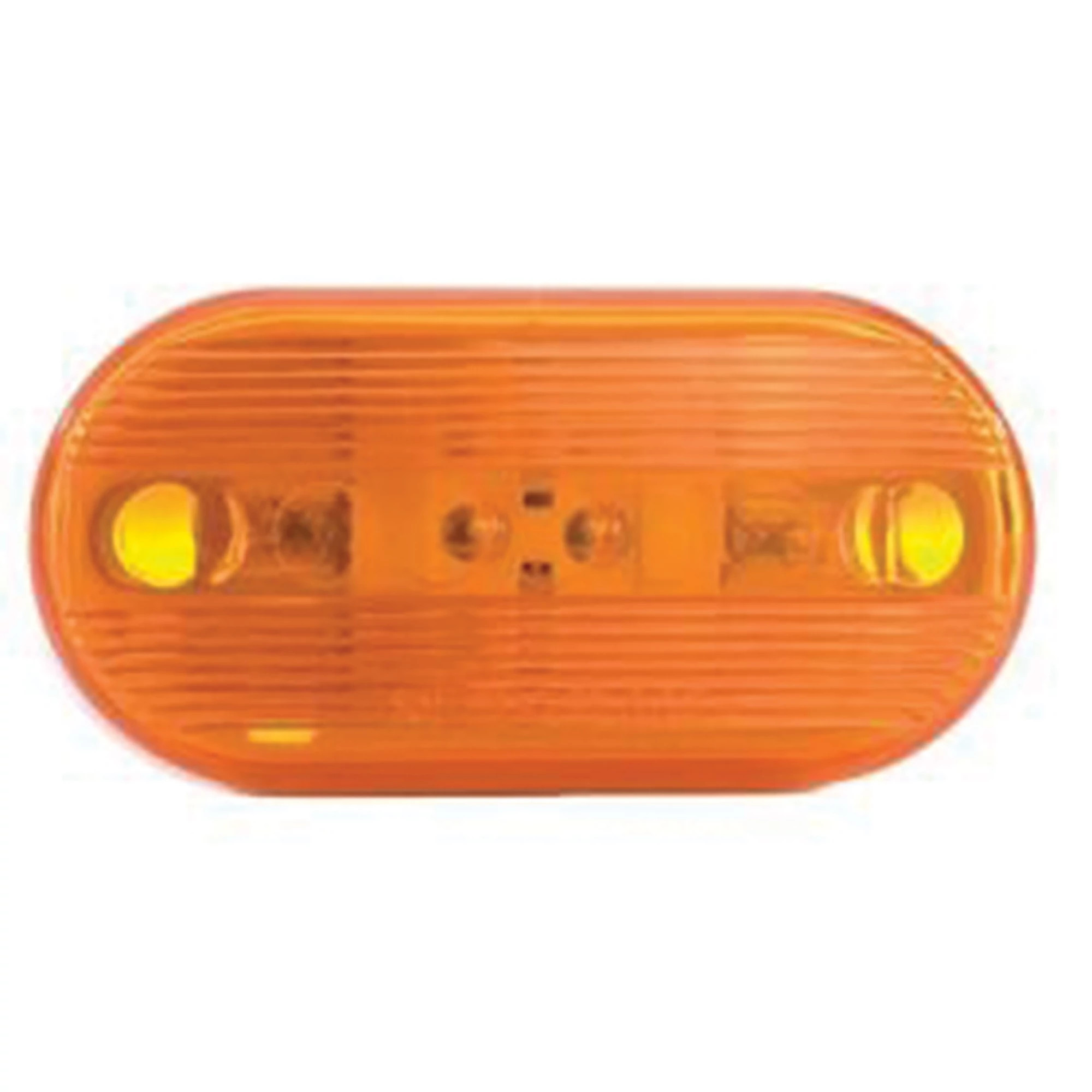 Trailer Dual Bulb Marker and Clearance Light - Amber - 4 1/8