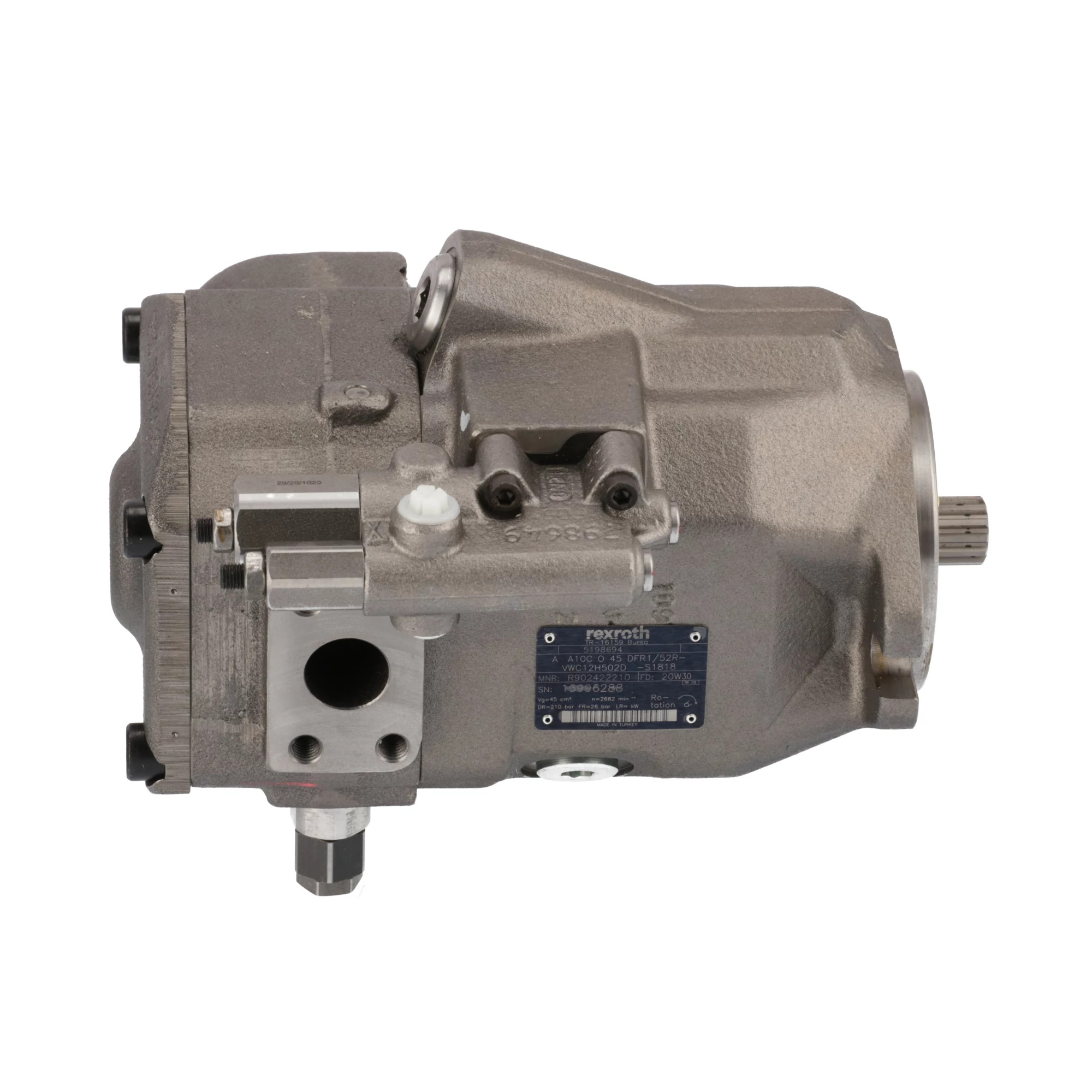 Bomba hidráulica - 45 cc - 3000 RPM