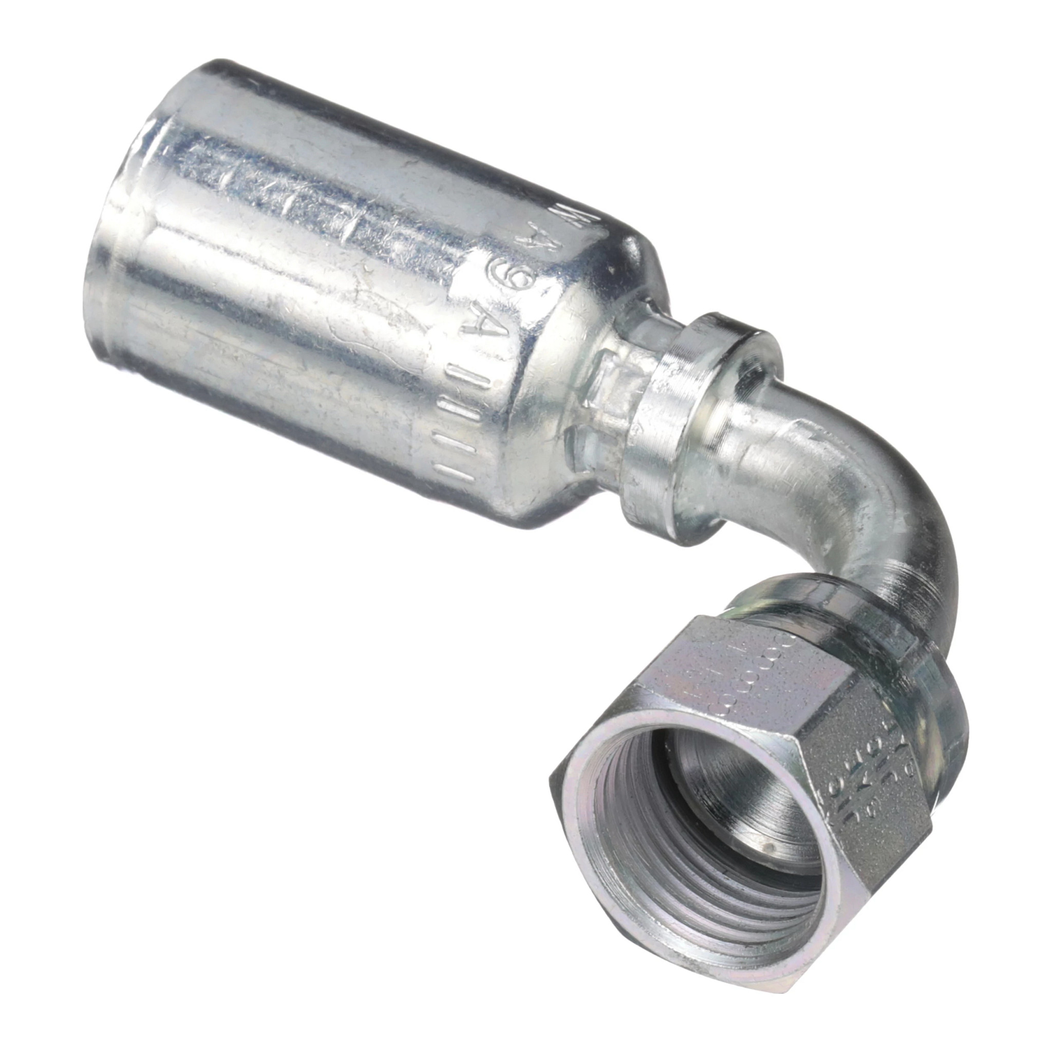 Hydraulic Fitting - Female JIC 37 Swivel 90° S-Drop | CASECE | US | EN