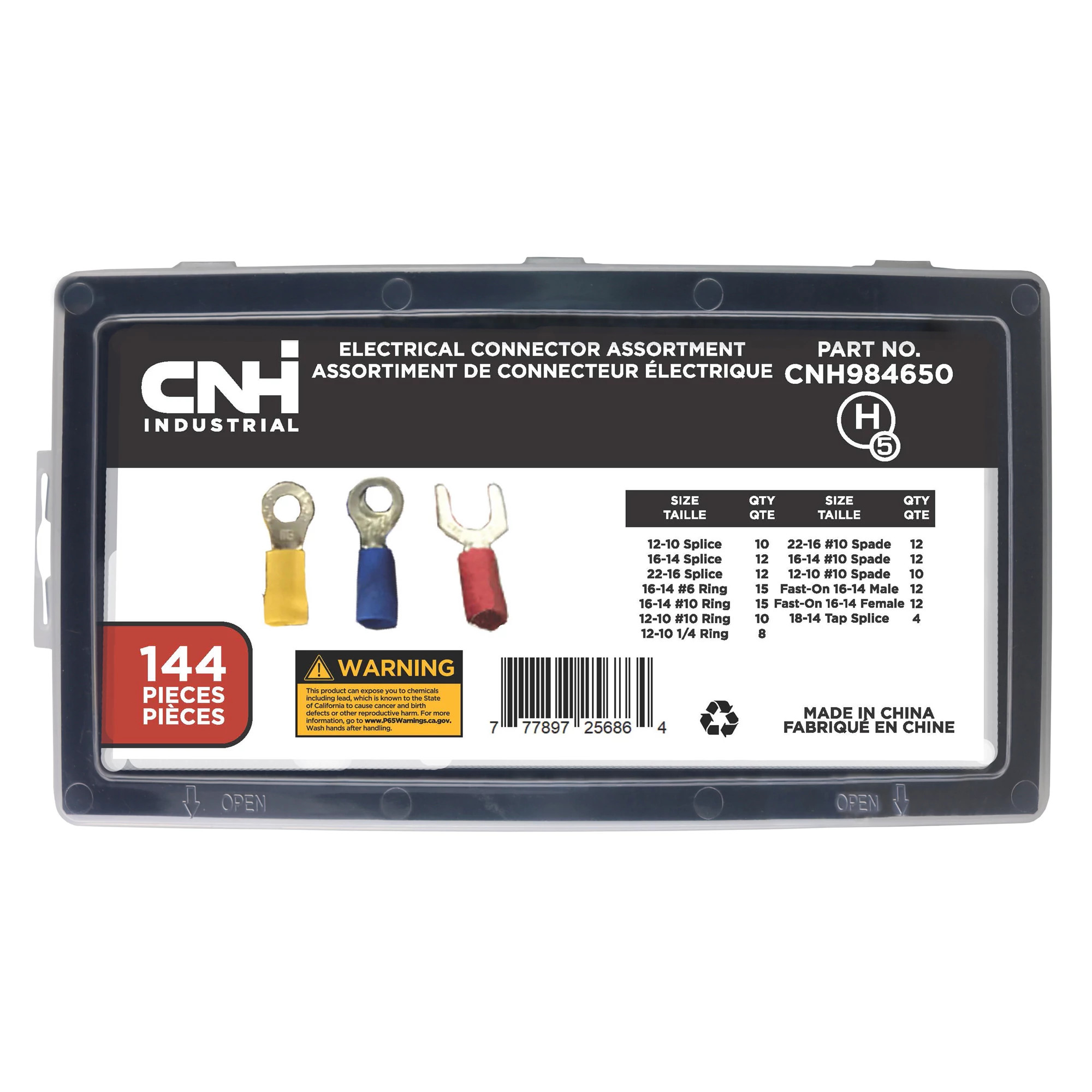 Electric Connector Kit - 144 Pieces | CASECE | CA | EN