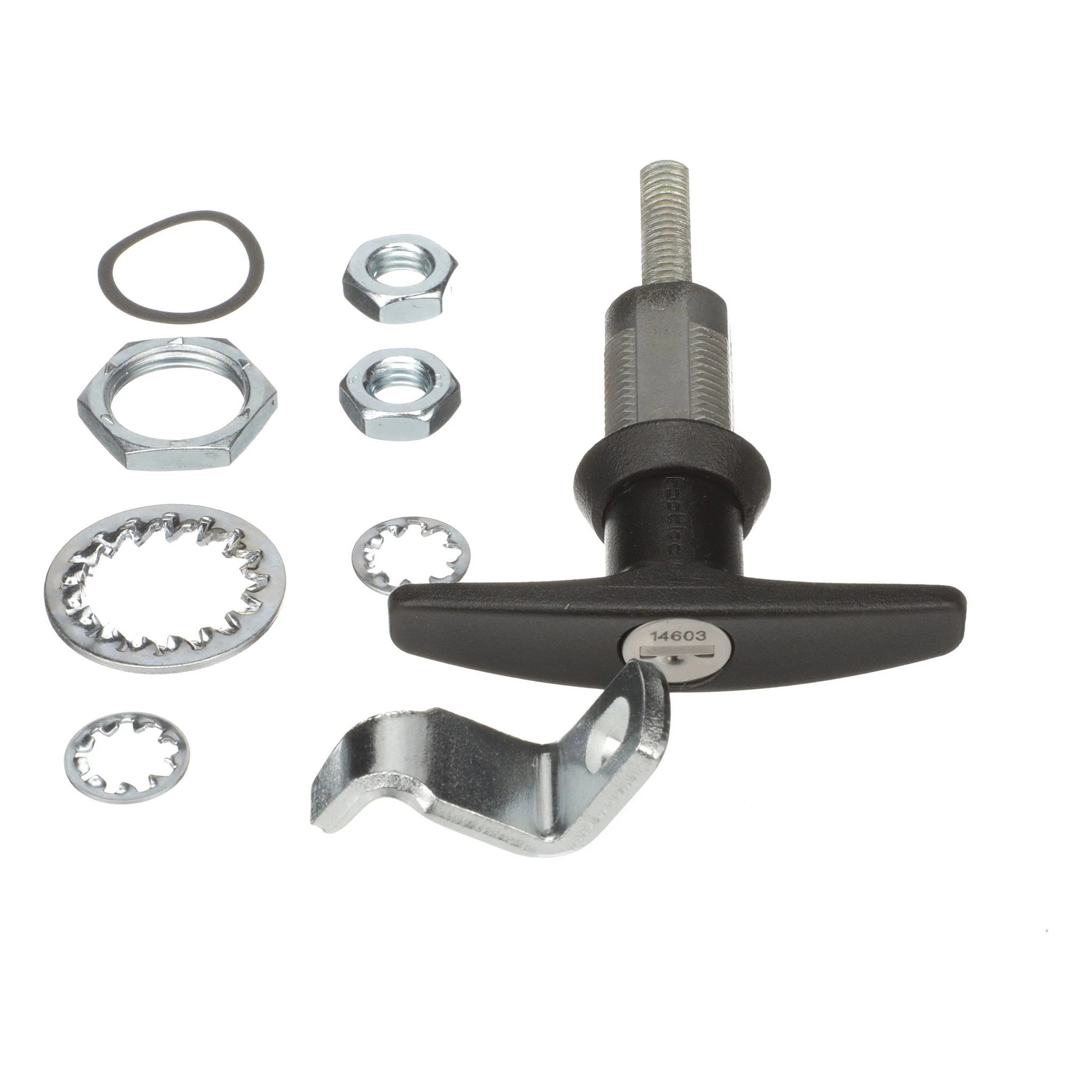 Manípulo em T do reservatório de óleo hidráulico - 82 mm L x 94 mm A