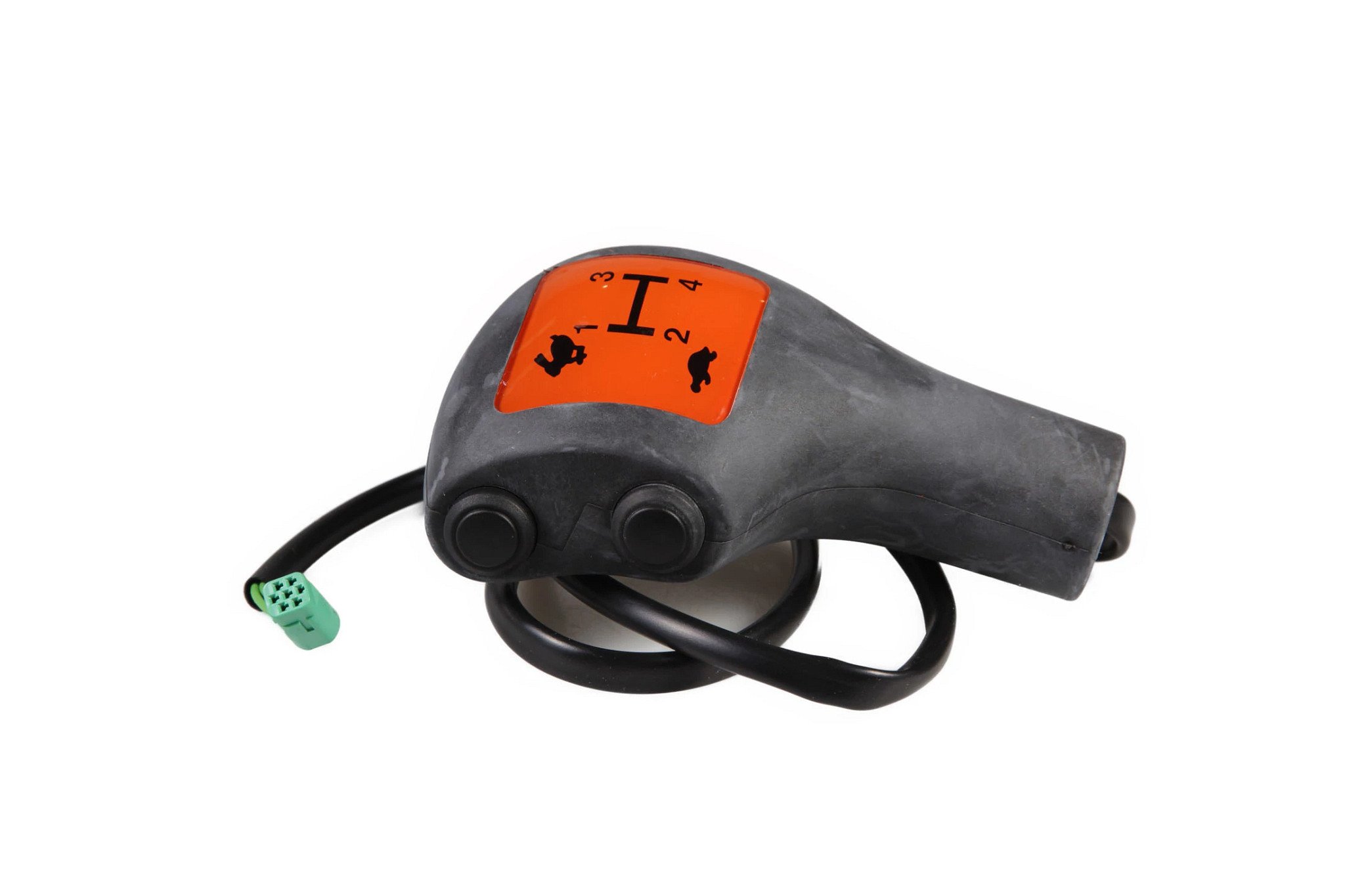 Botão de seleção de velocidade e HI-LO