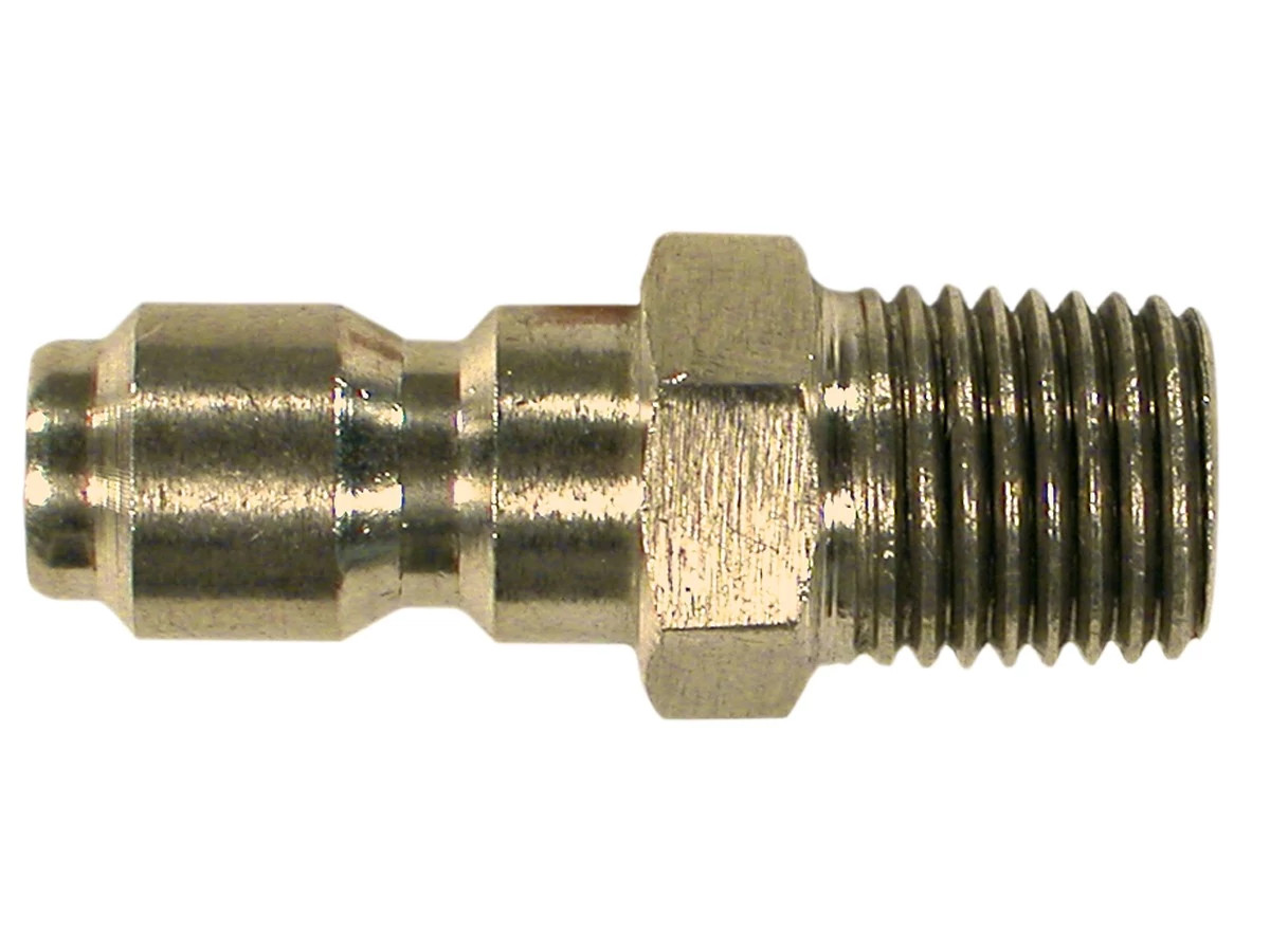 Quick-Connect Universal Coupler Plug - Steel - 3/8" MNPT - MCNH300105C