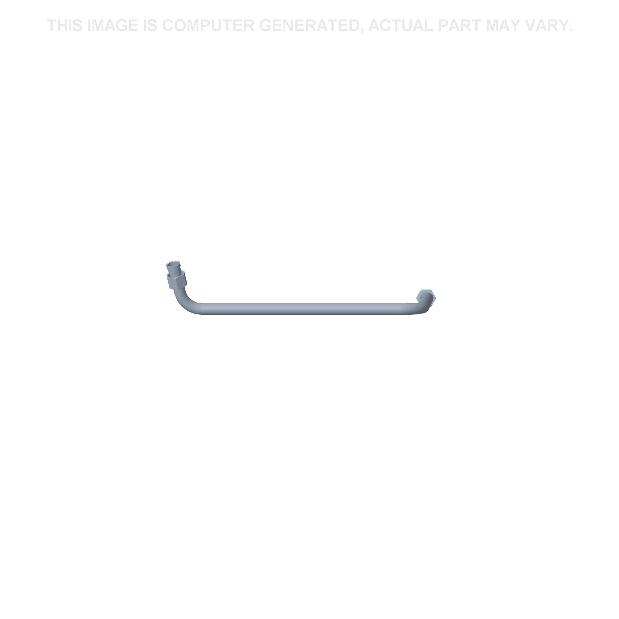 Loader Valve Outlet Tube - 25.4 mm OD