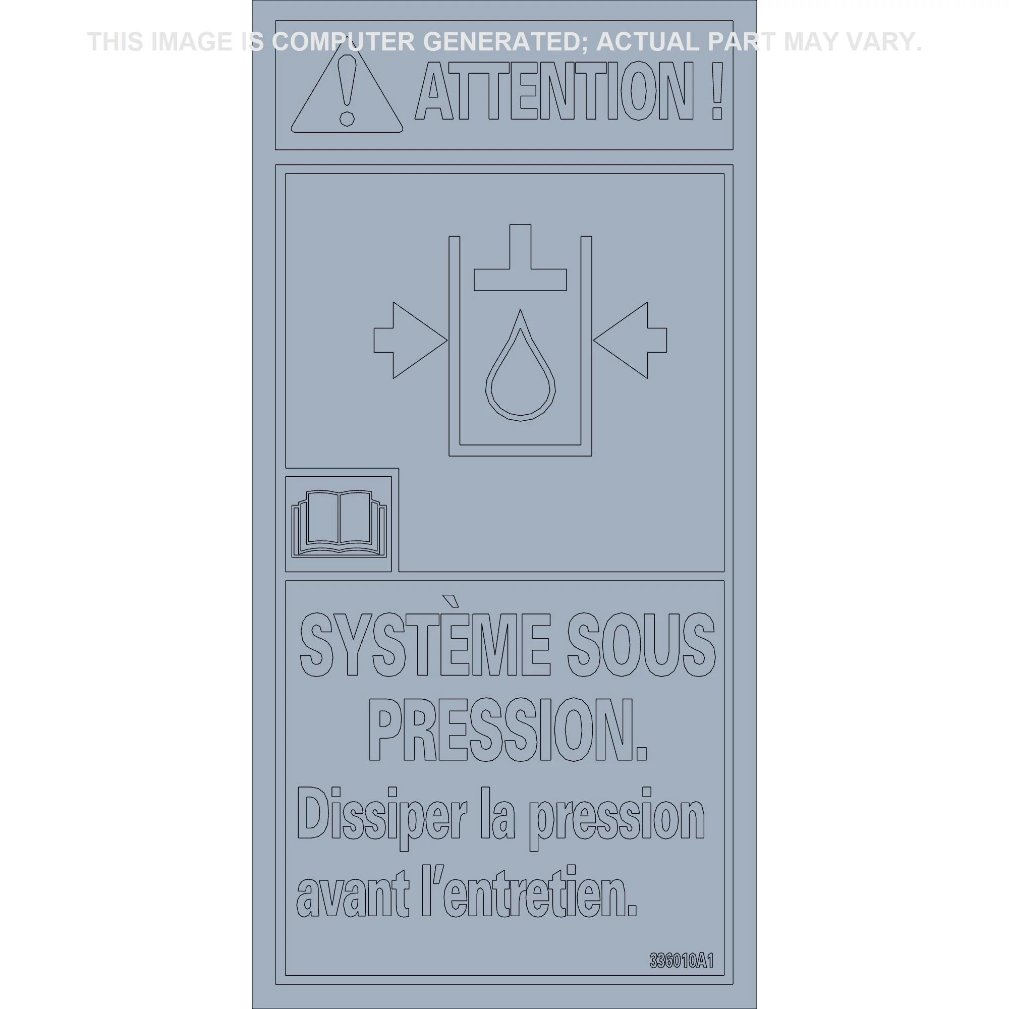 DECALCOMANIE ALARME | NEWHOLLANDCE | CA | EN