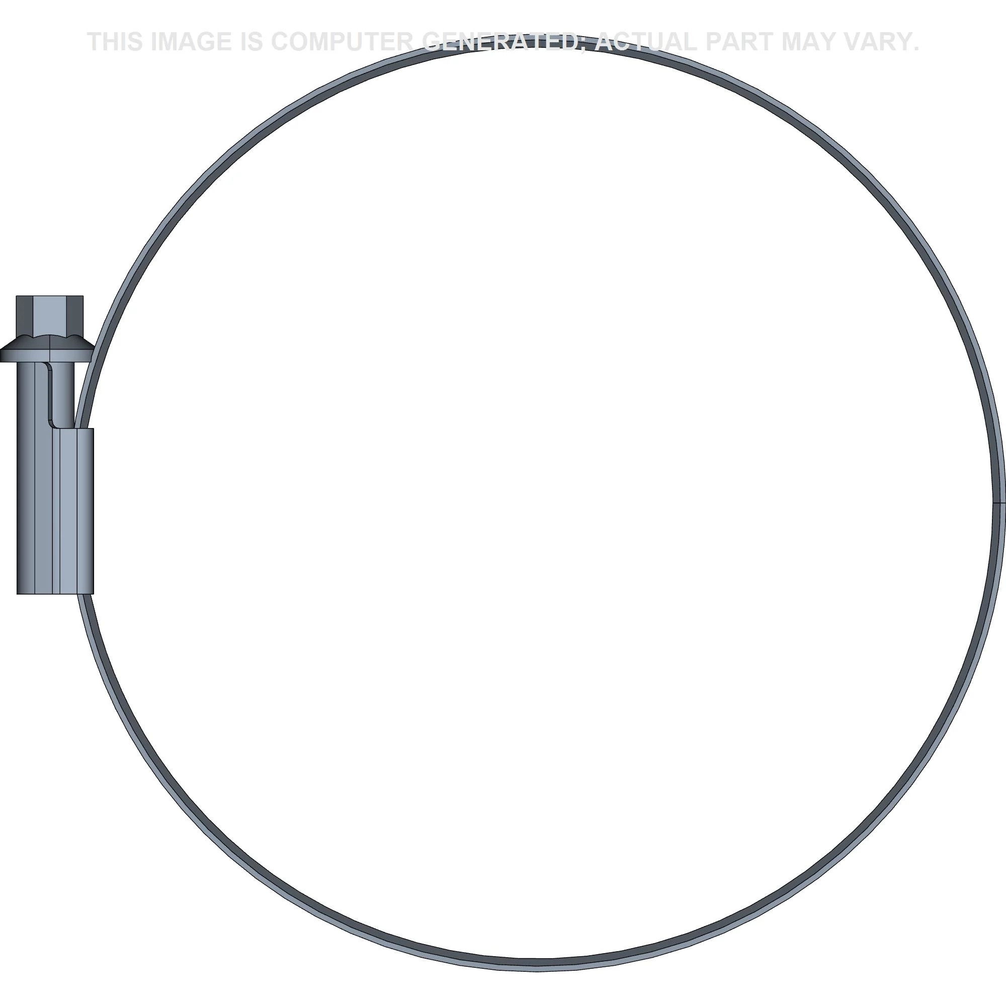 Worm Gear Clamp - 100m - 120mm