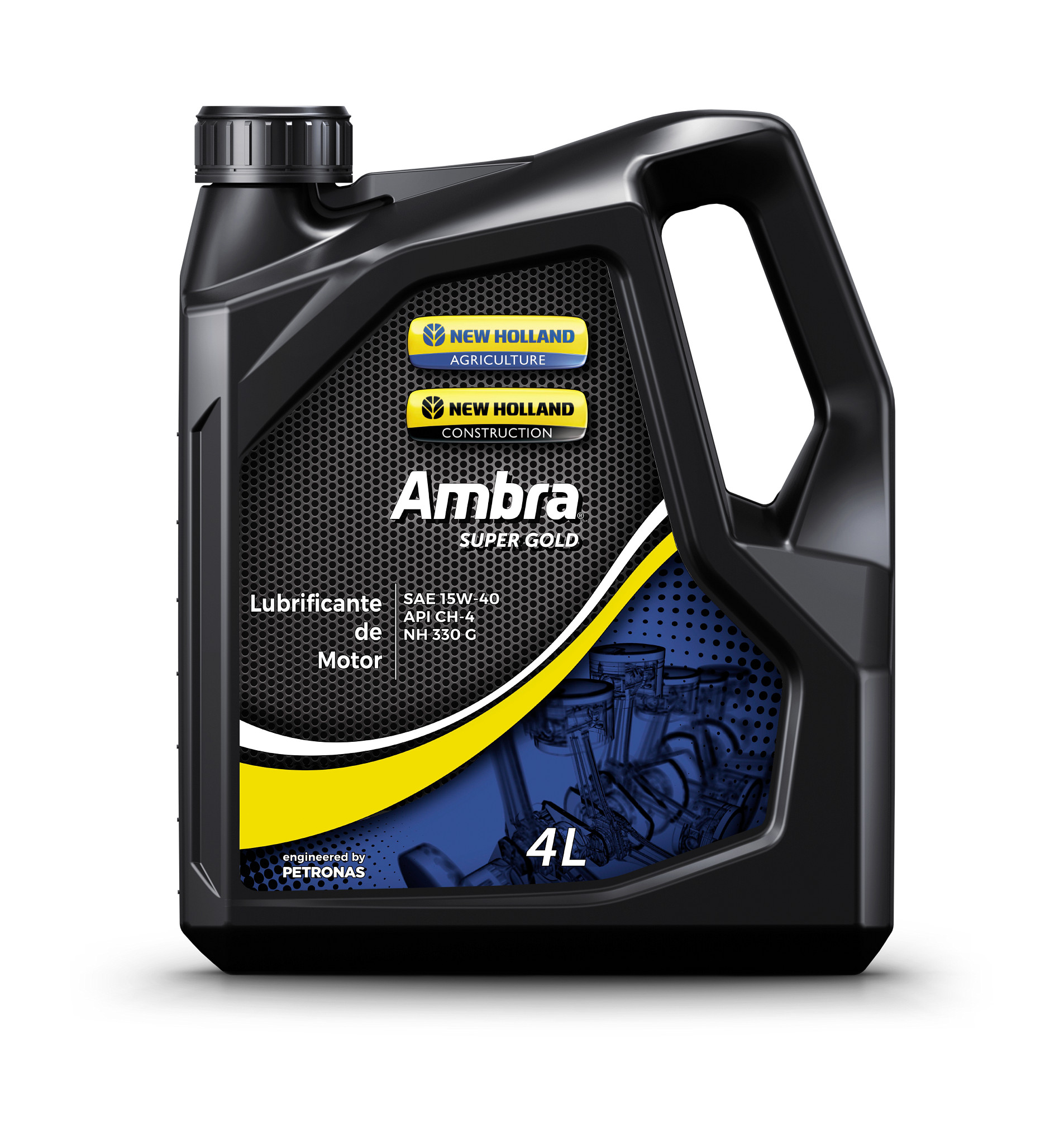 Óleo de Motor Ambra Super Gold CH-4 15W40, 4L