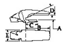 Dente de caçamba