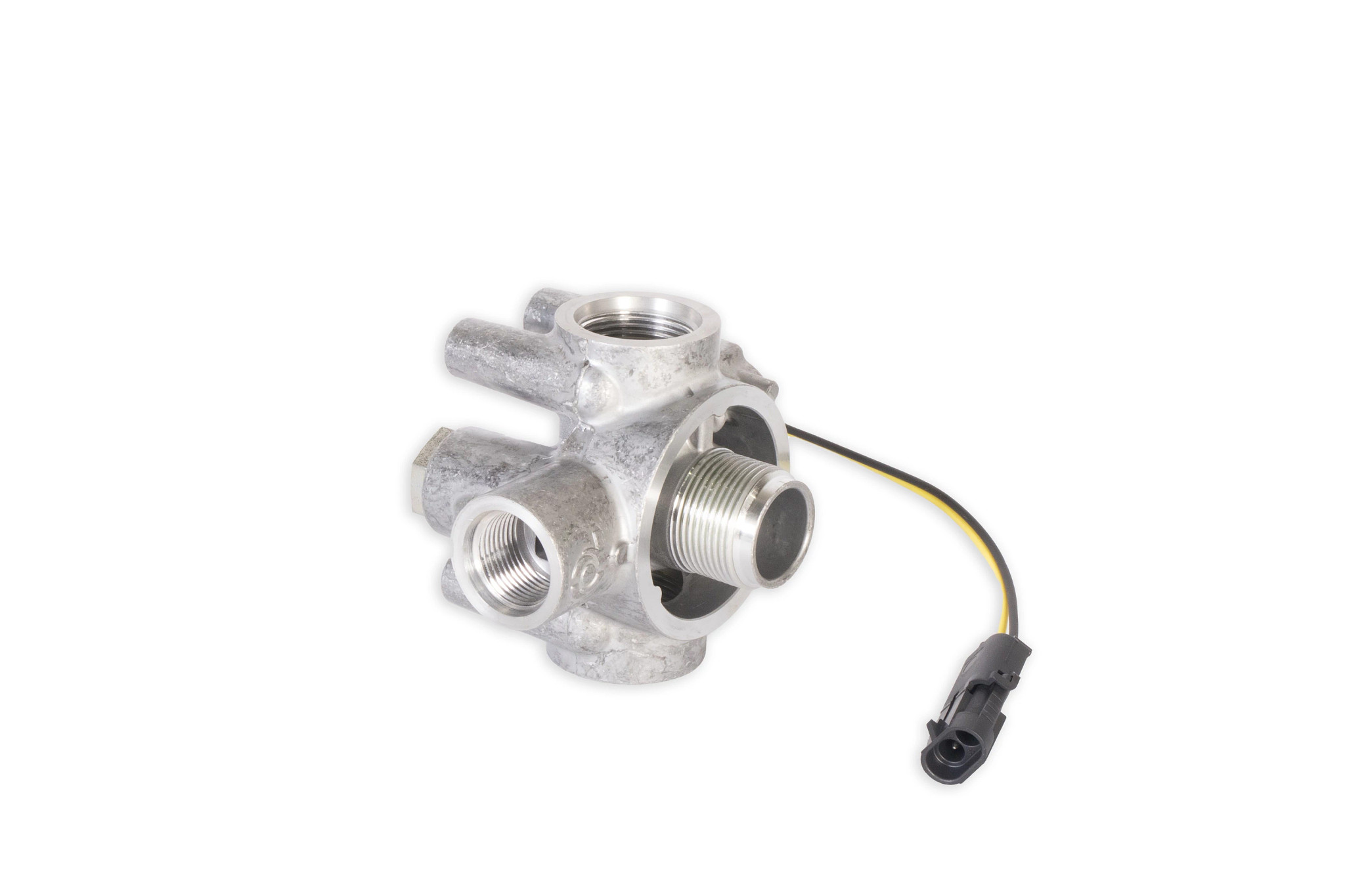 Cabeçote do filtro de óleo hidráulico