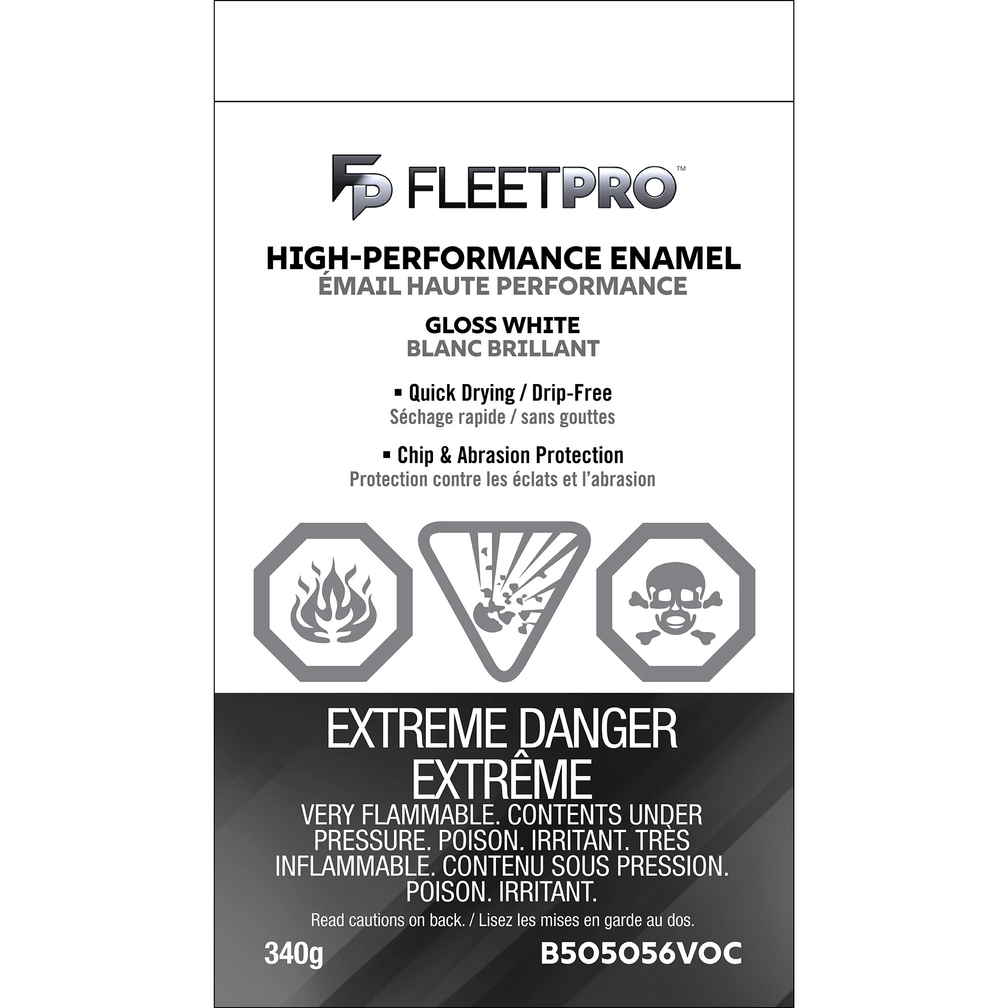 Gloss White Enamel Paint - Low VOC - 12 oz/340 g Spray Can | CASECE | US | EN