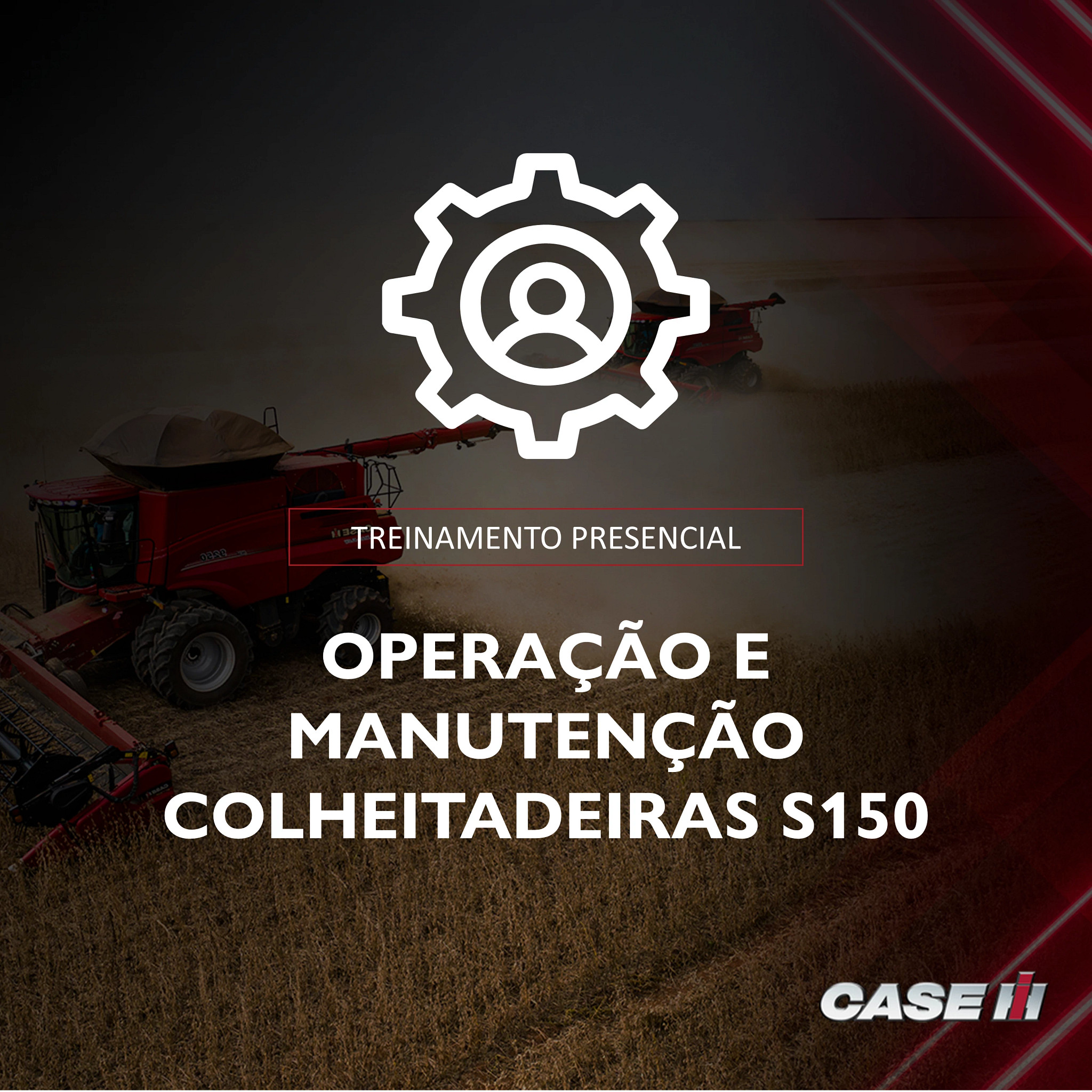 Treinamento Presencial Operação e Manutenção - Colheitadeira Série 150