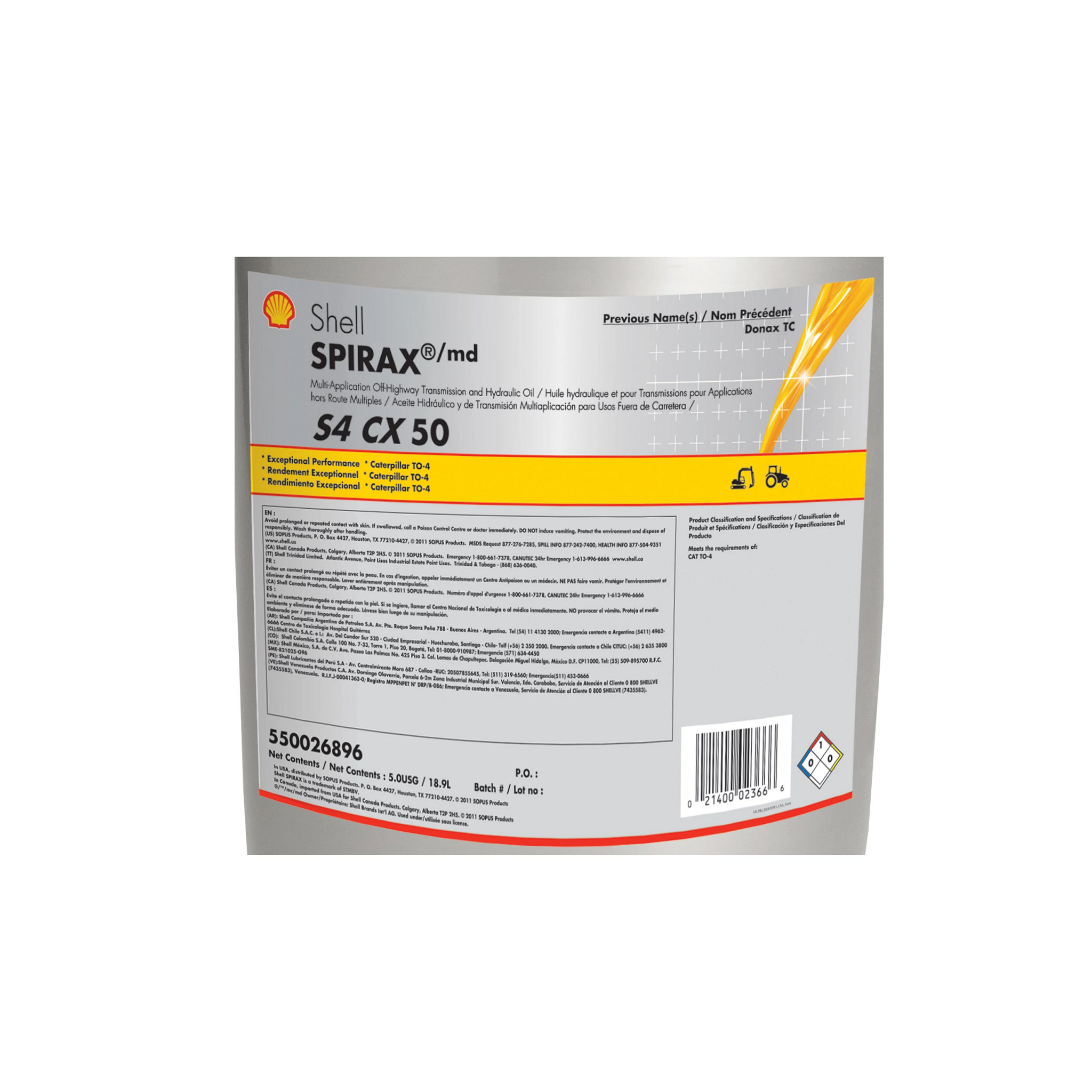 HYDRAULIC OIL | NEWHOLLANDAG | CA | EN