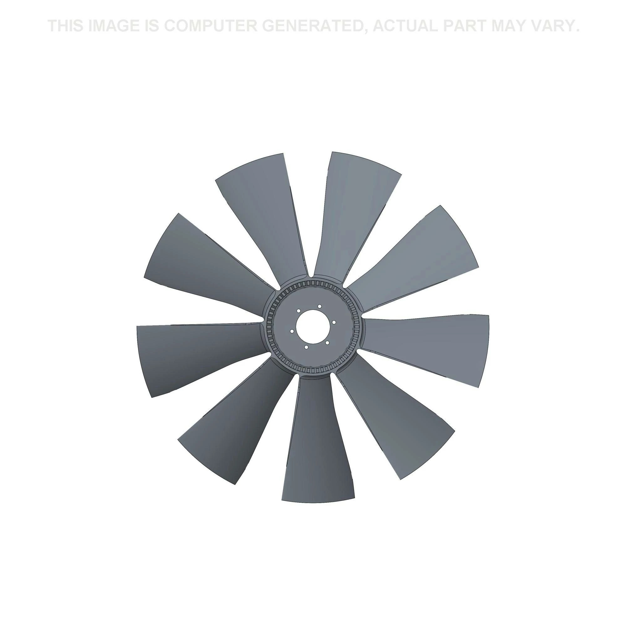 Ventilador de radiador de 9 pás - 965,2 mm DE