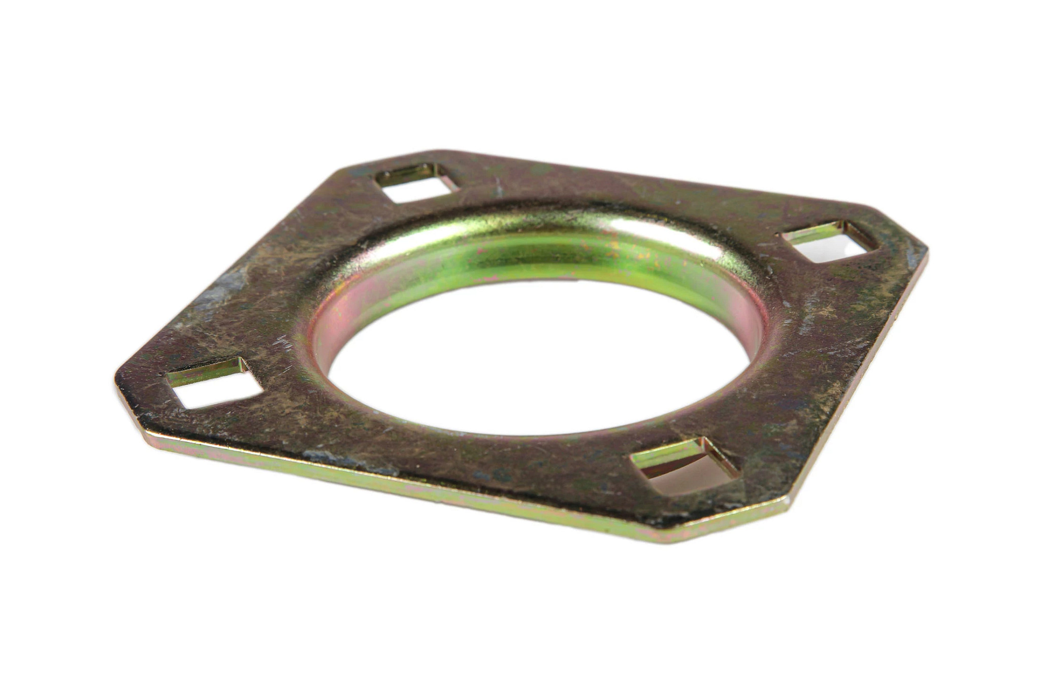 Flange para rolamento - zincado - 80 mm DI x 15 mm L