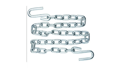 Class 2 And 3 Trailer Chain With 2 S-hooks - 1/4