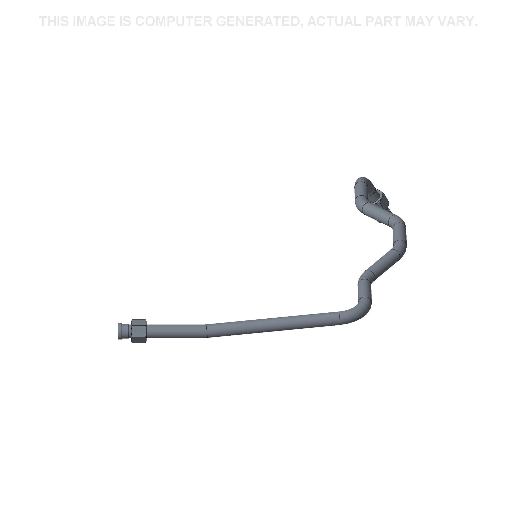 Loader Valve Outlet Tube - 25.4 mm OD