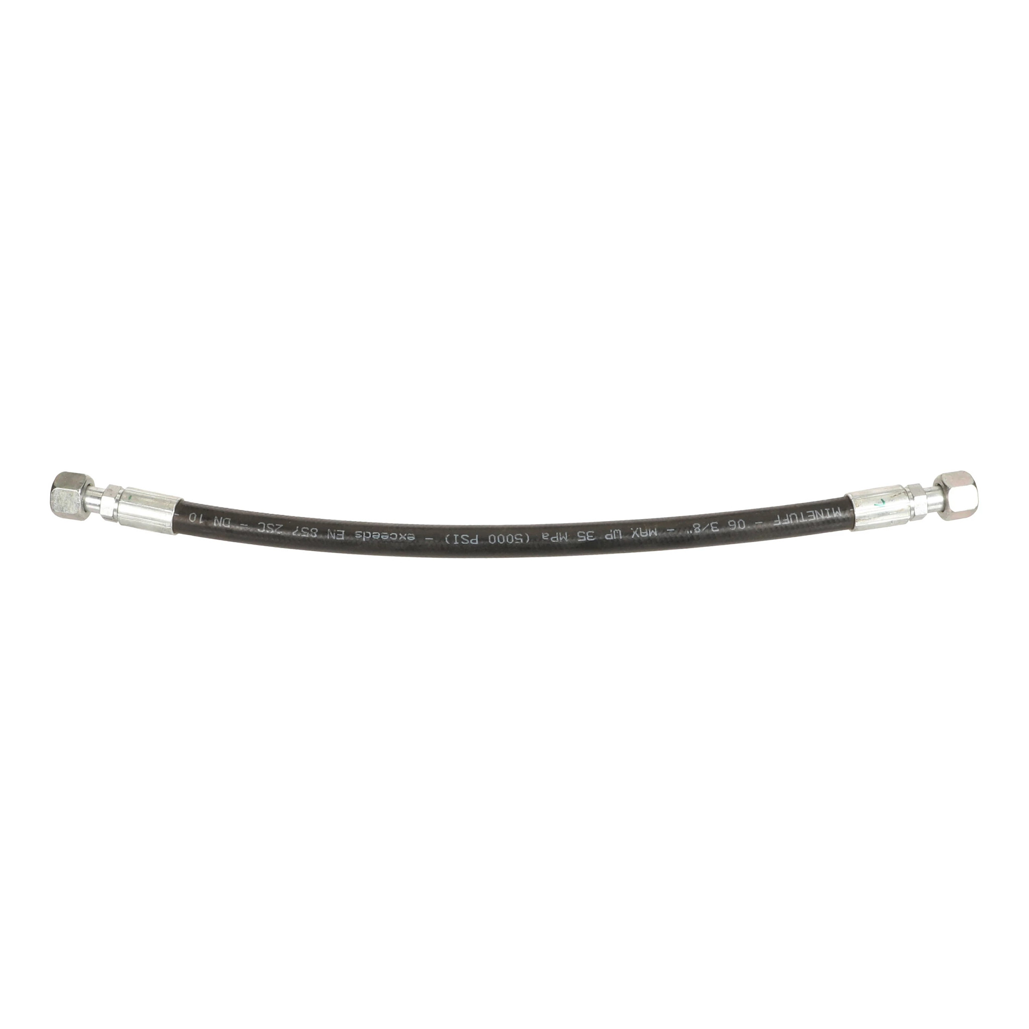 Flushing Valve Hose - SAE 100R16 - 9.53 mm ID x 456 mm L