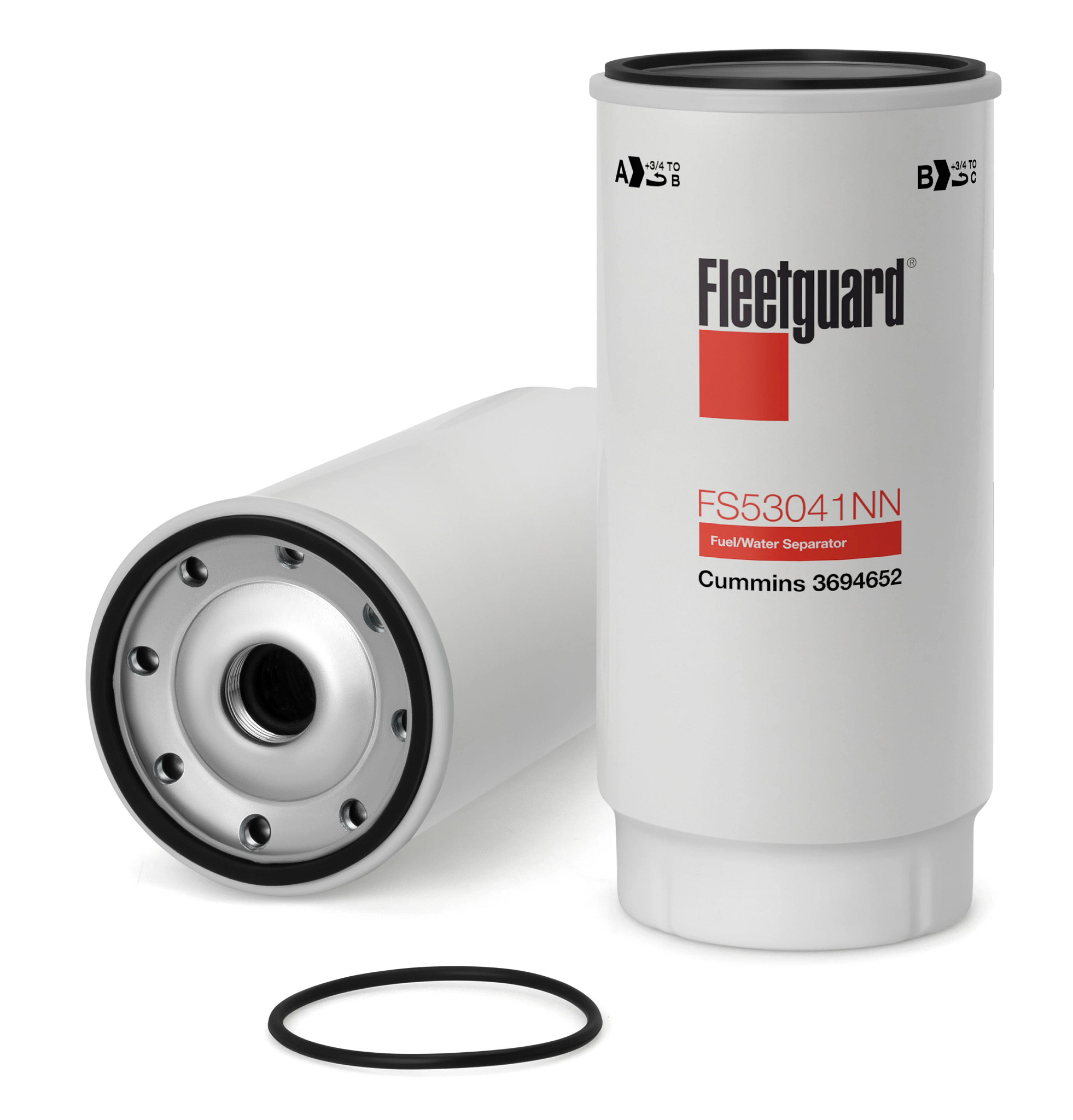 Séparateur de carburant / d'eau à changement rapide Fleetguard® - NanoNet® Media | CASECE | CA | FR