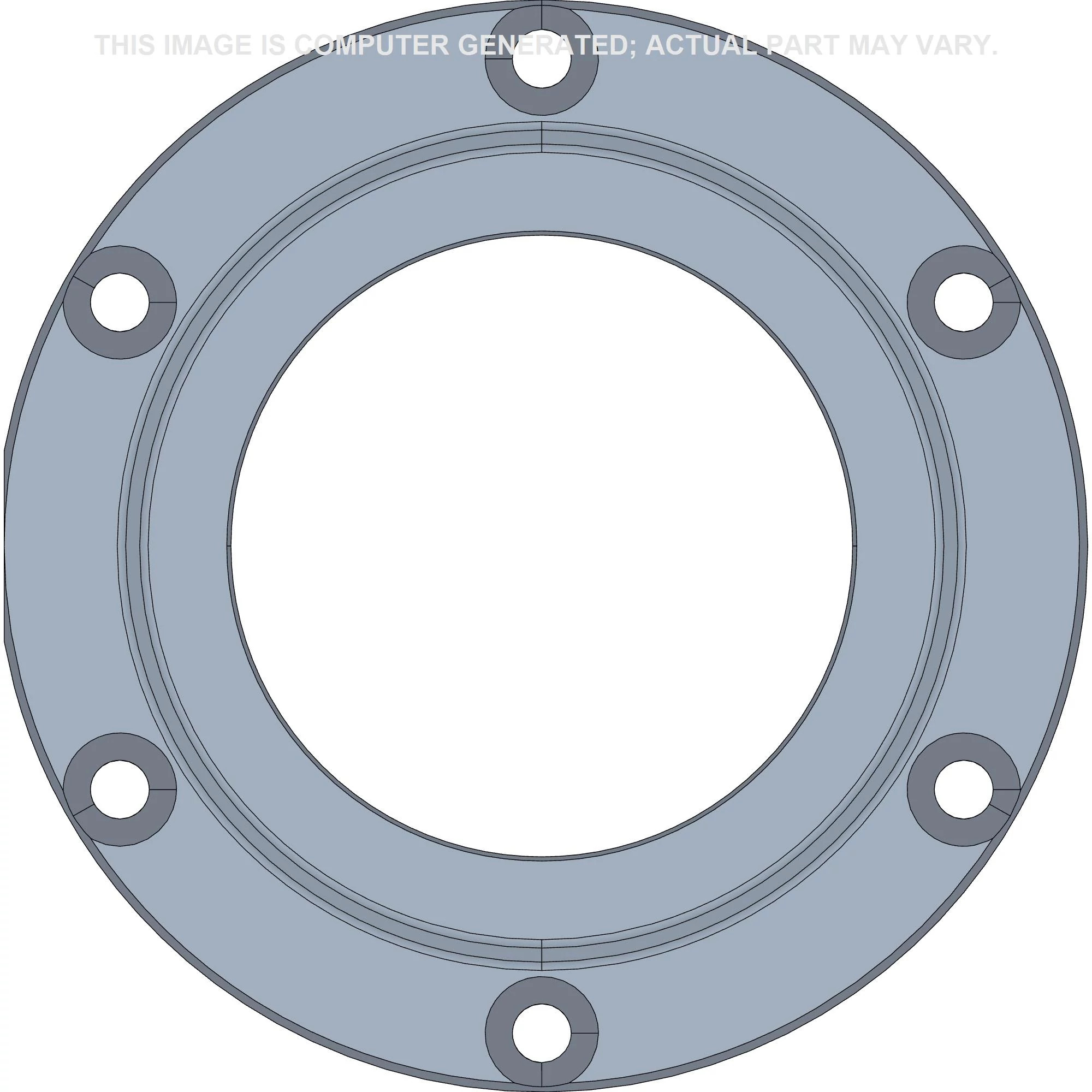 Mancal de rolamento flangeado - 70 mm DI x 130 mm DE x 21 mm L