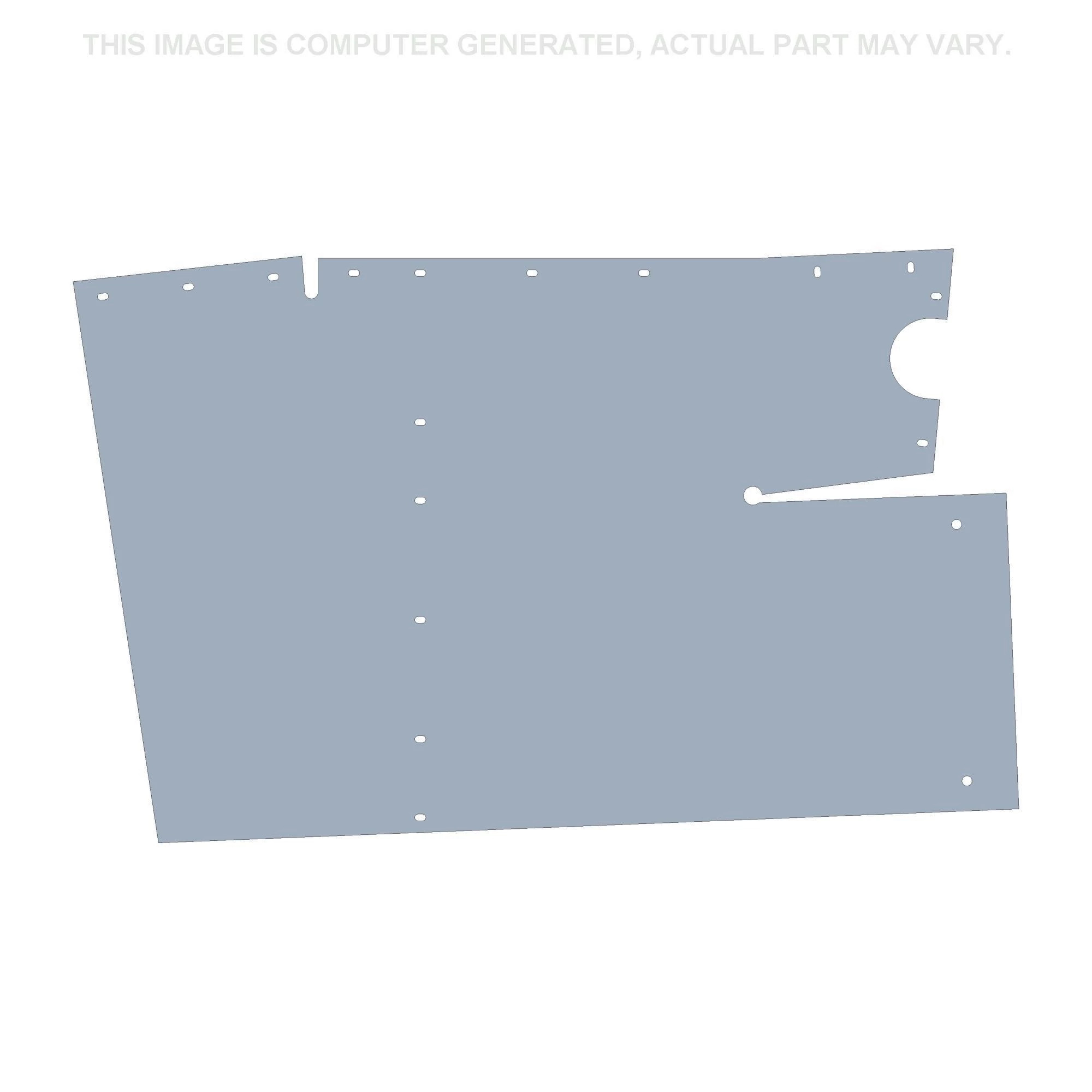 87478159 | Seal - 1251 mm L x 796.5 mm W x 6.35 mm Thk | Case IH