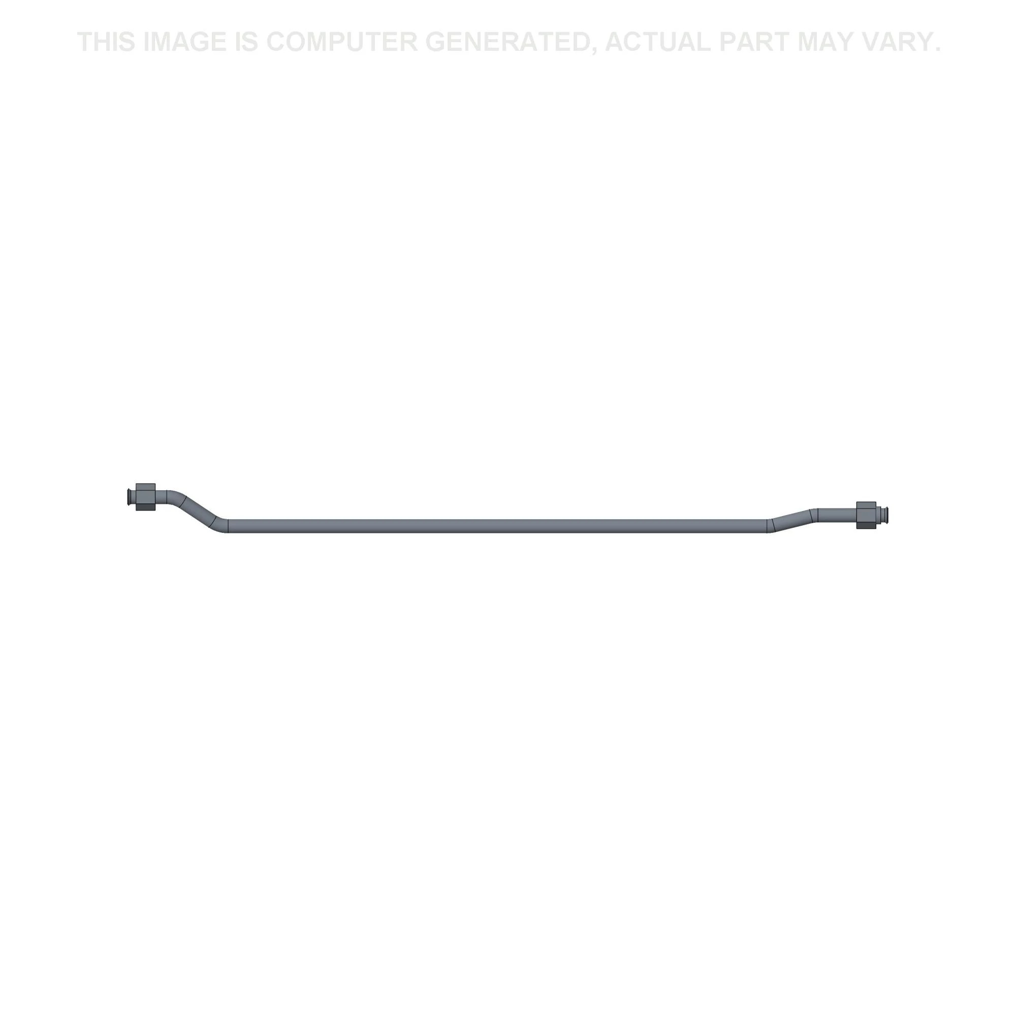 Boom Cylinder Rod End Tube - 19.05 mm OD x 1035 mm L