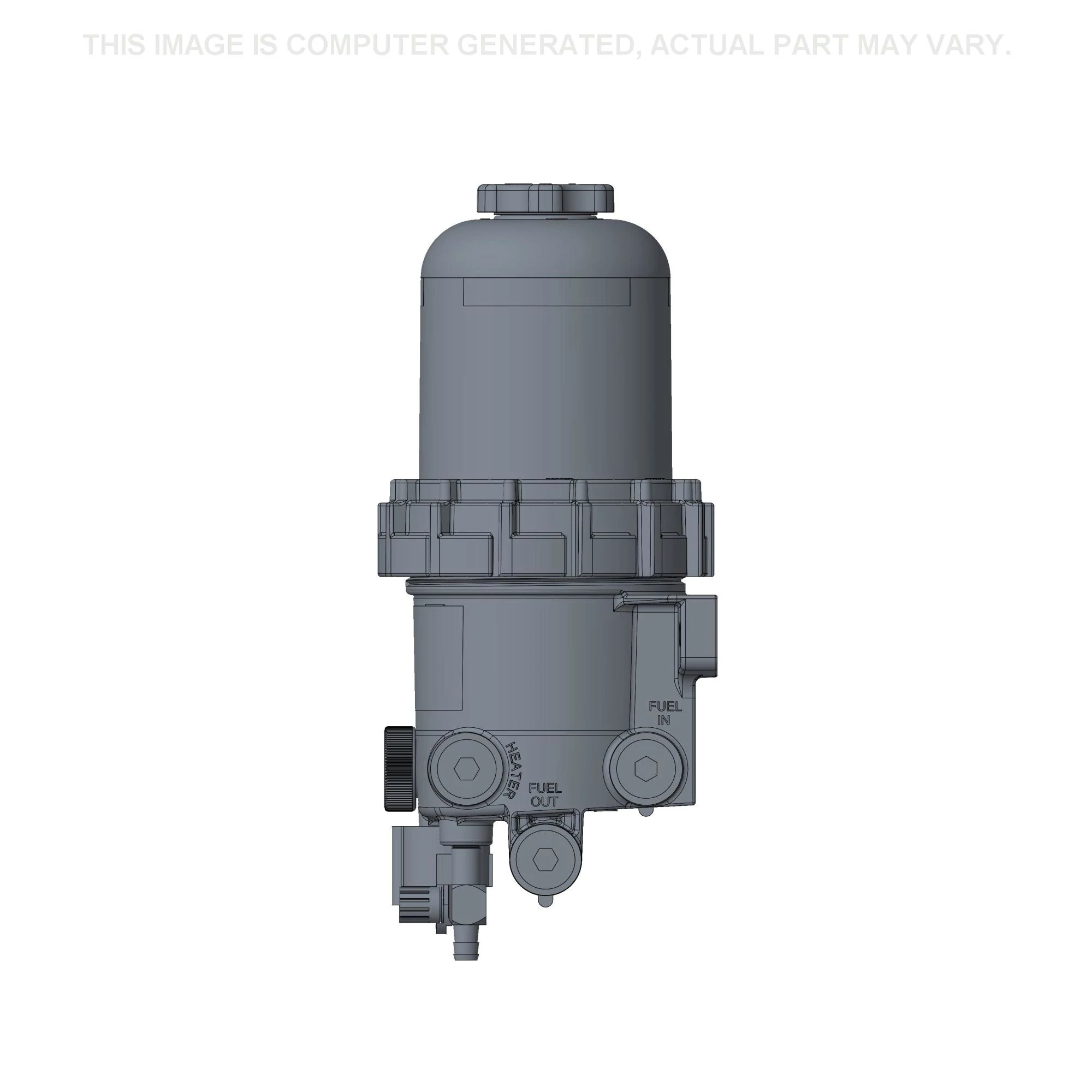 Filtro de combustível - 230 mm C x 343 mm A x 148 mm L