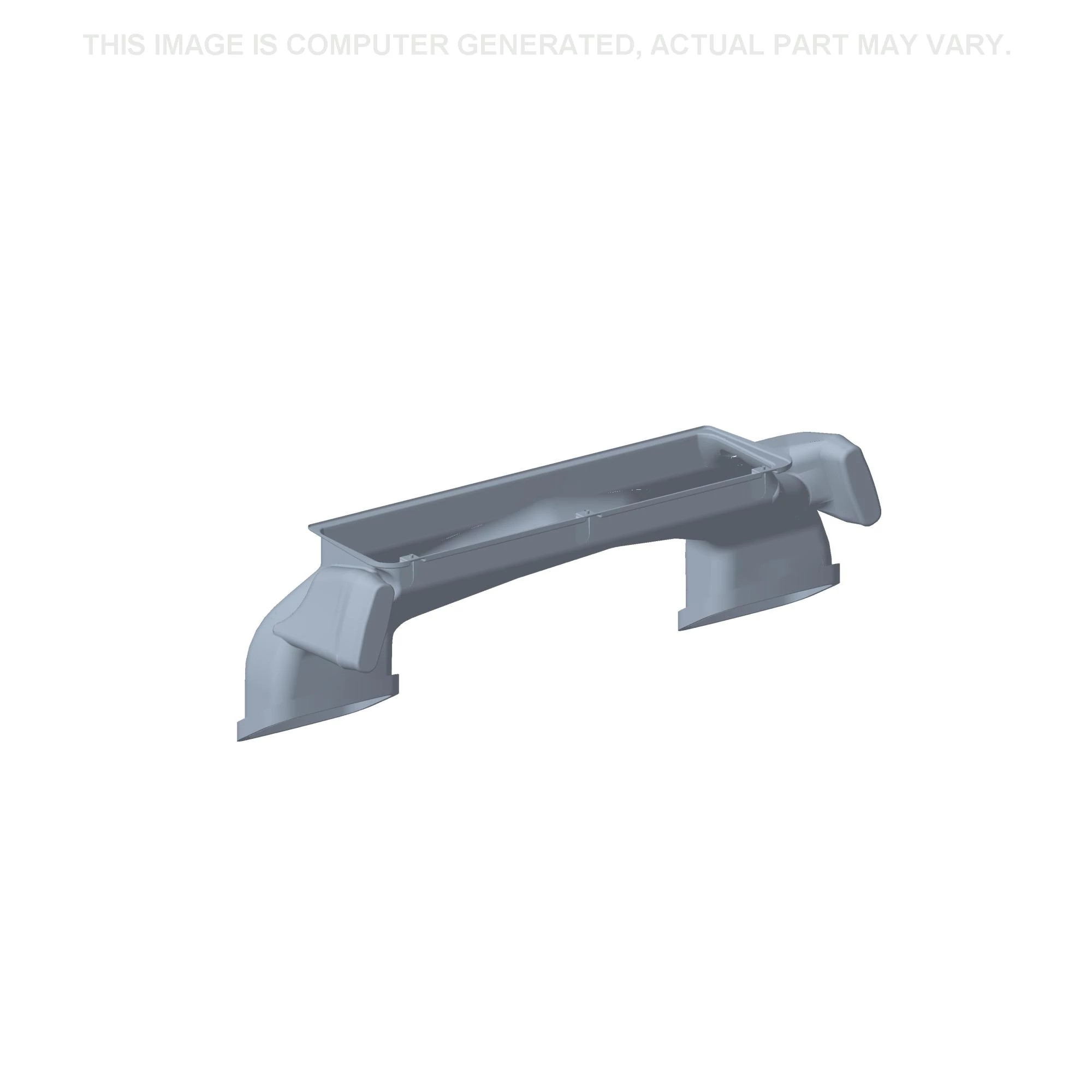 Cab Outlet Air Duct Assembly - Black | DEFAULT | US | EN