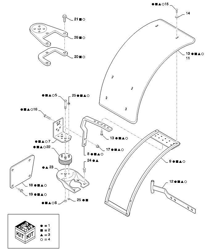 DIA KIT, TRACTOR | CASEIH | AMEA | RU