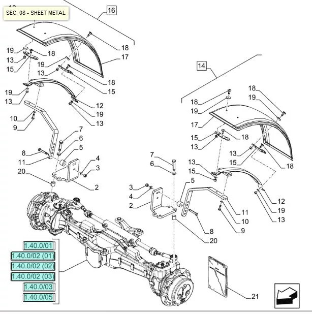 DIA KIT, TRACTOR | CASECE | EU | EN